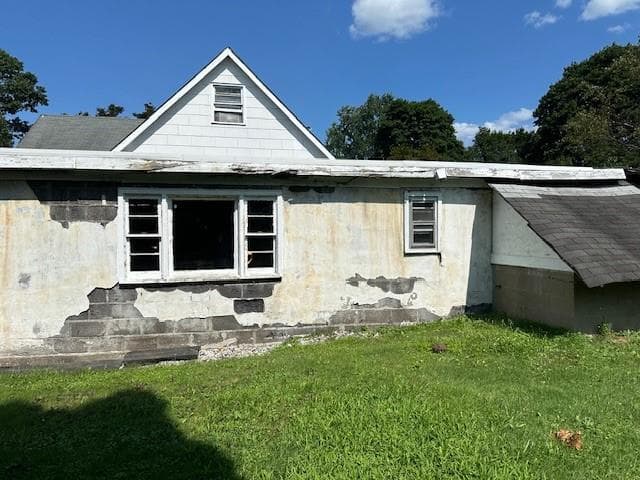 Back of Structure