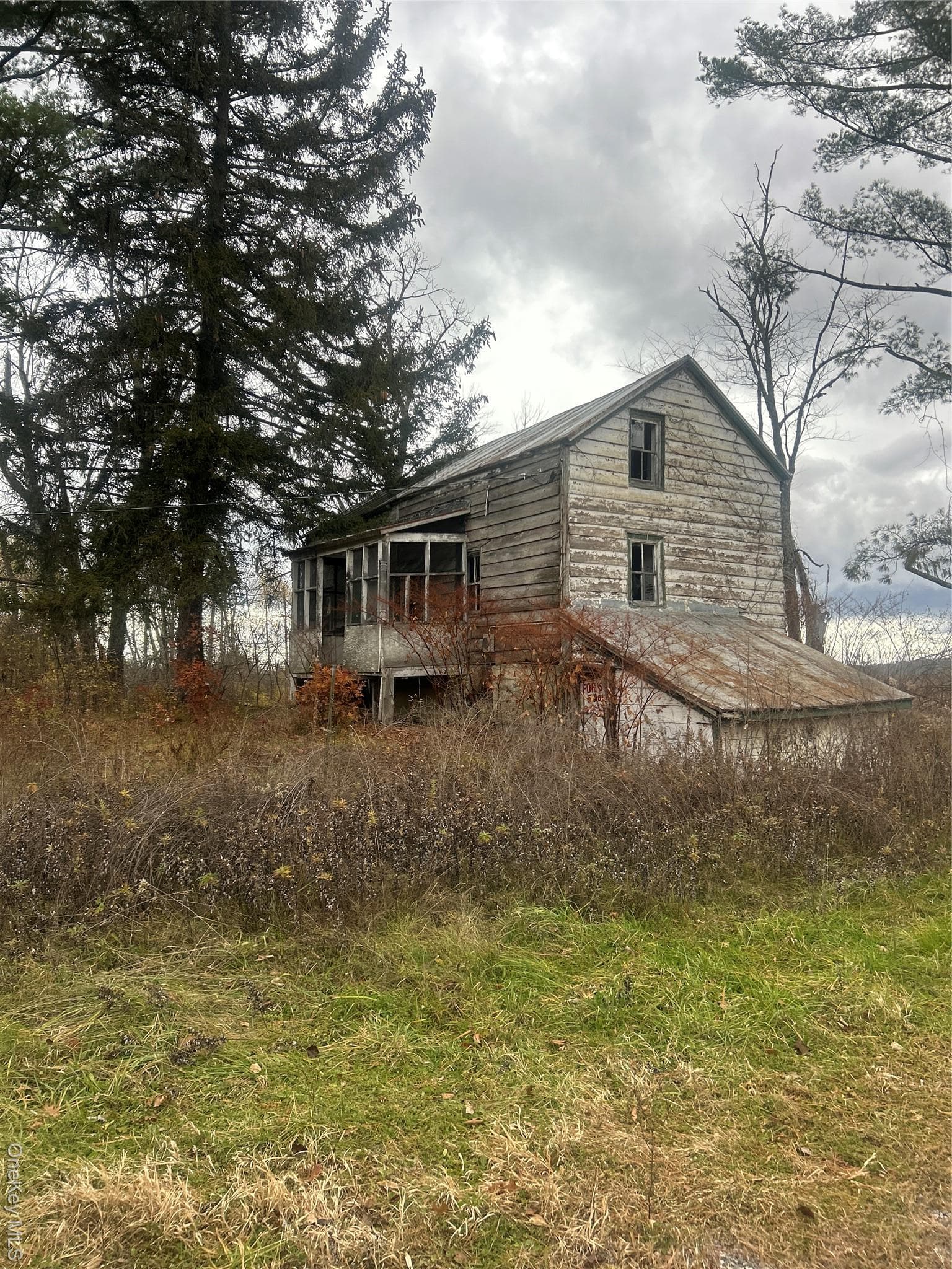 Back of Structure