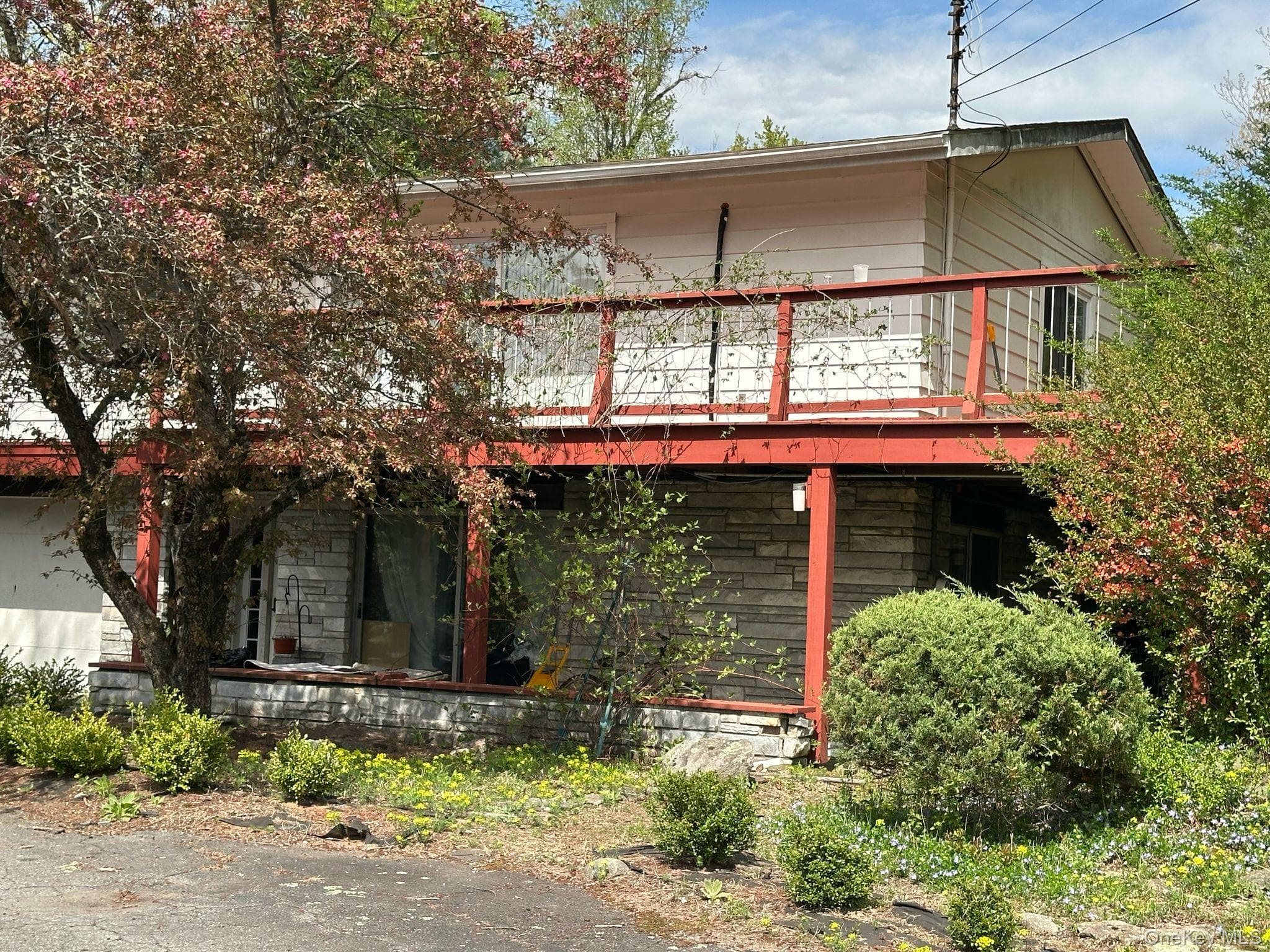 Front of Structure