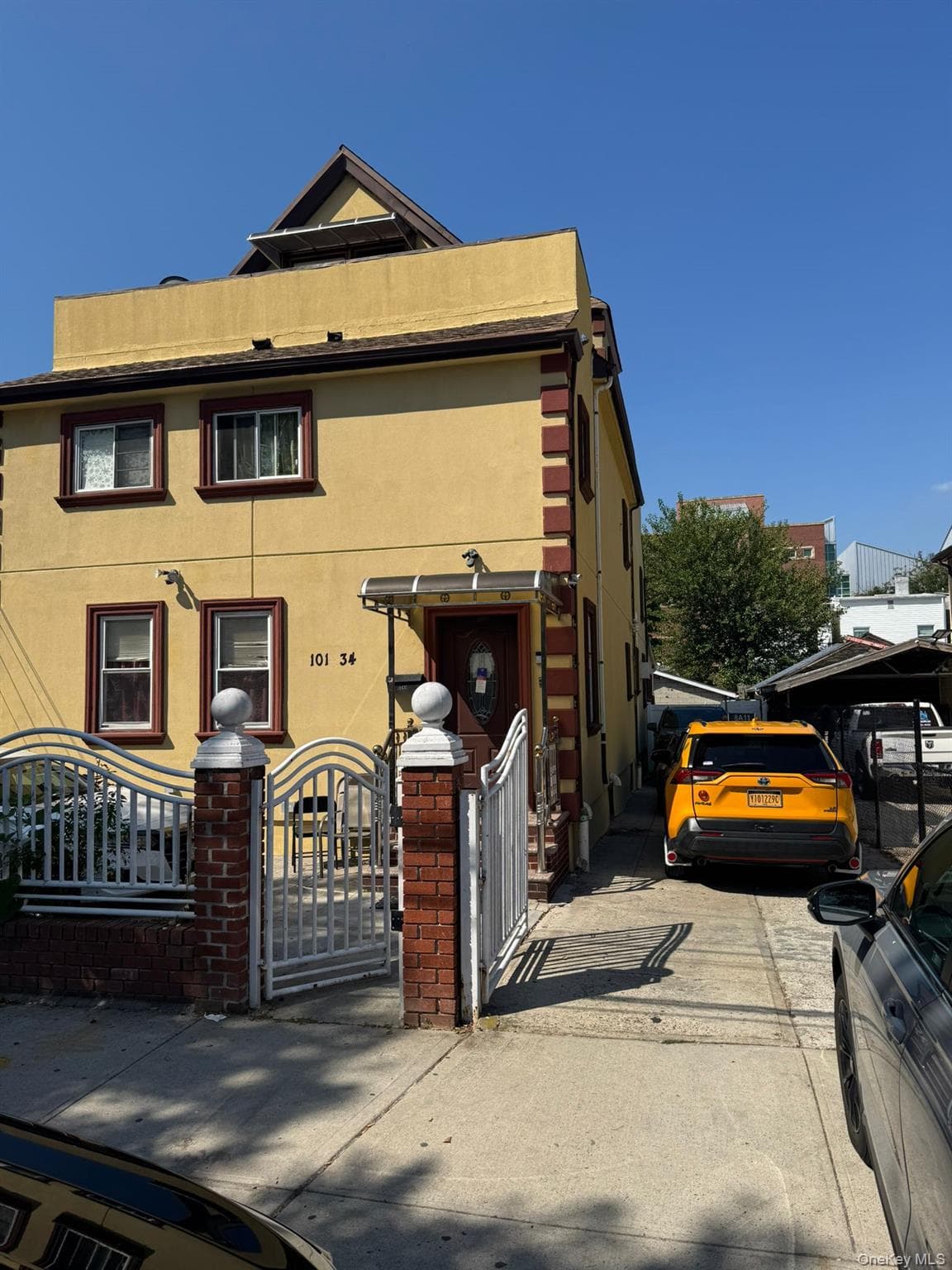 Front of Structure