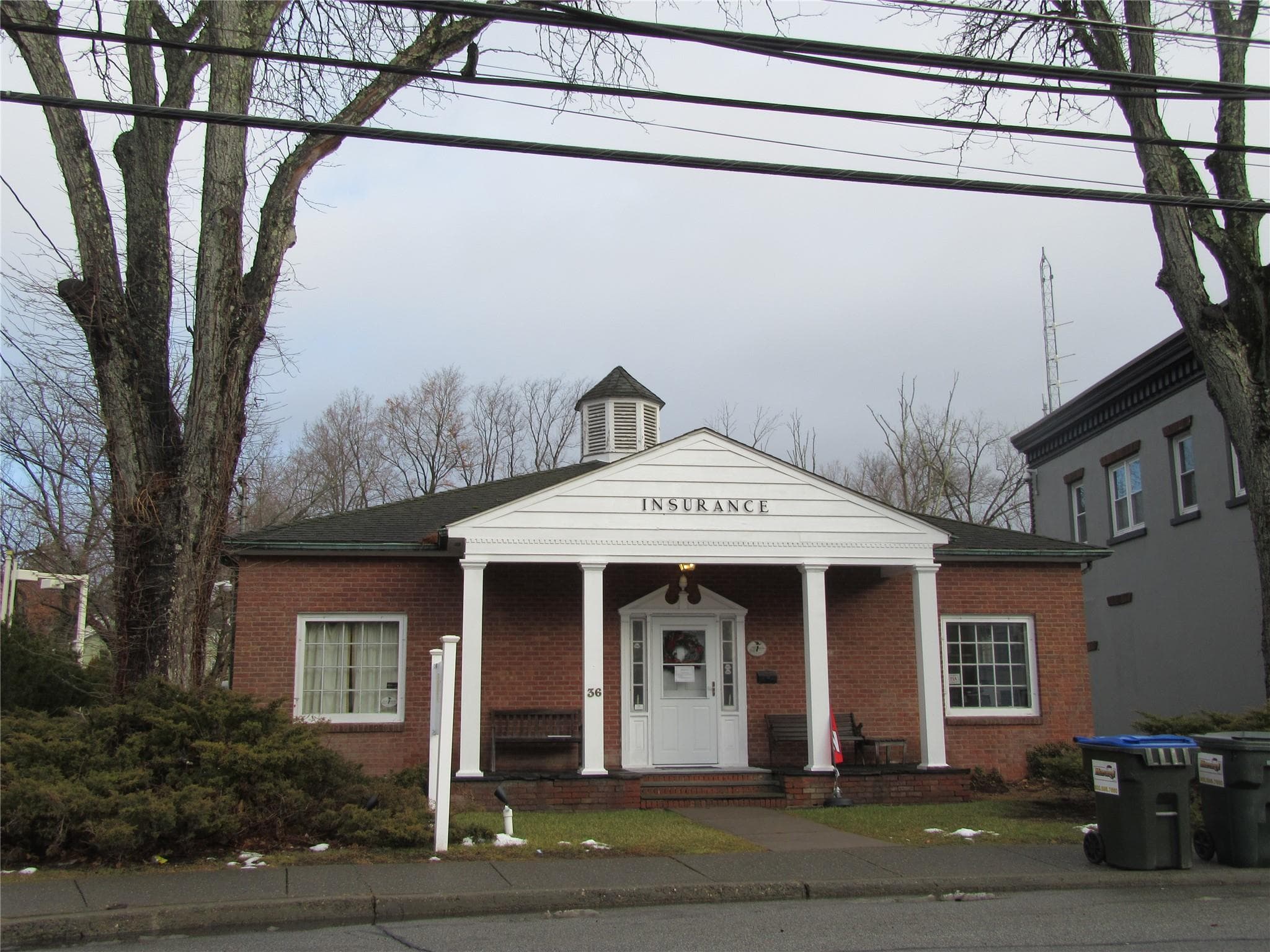 Front of Structure