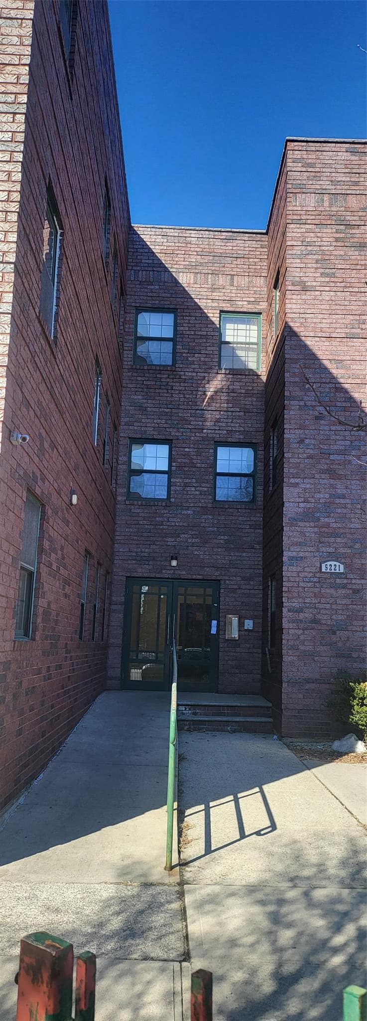 Front of Structure
