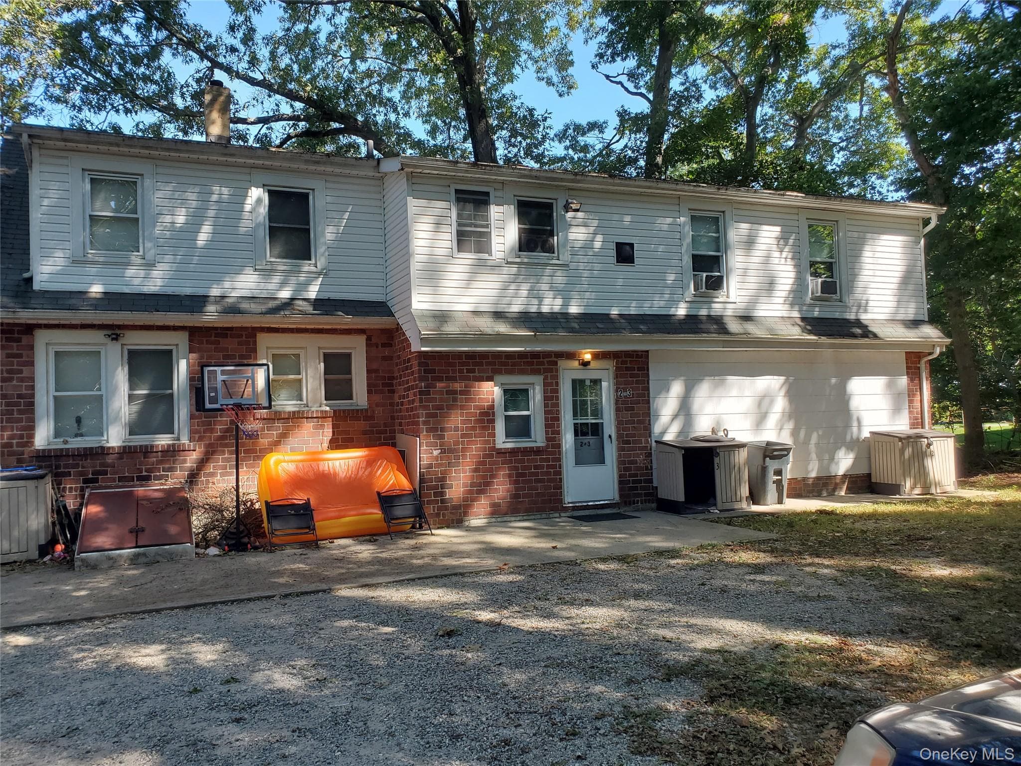 Front of Structure