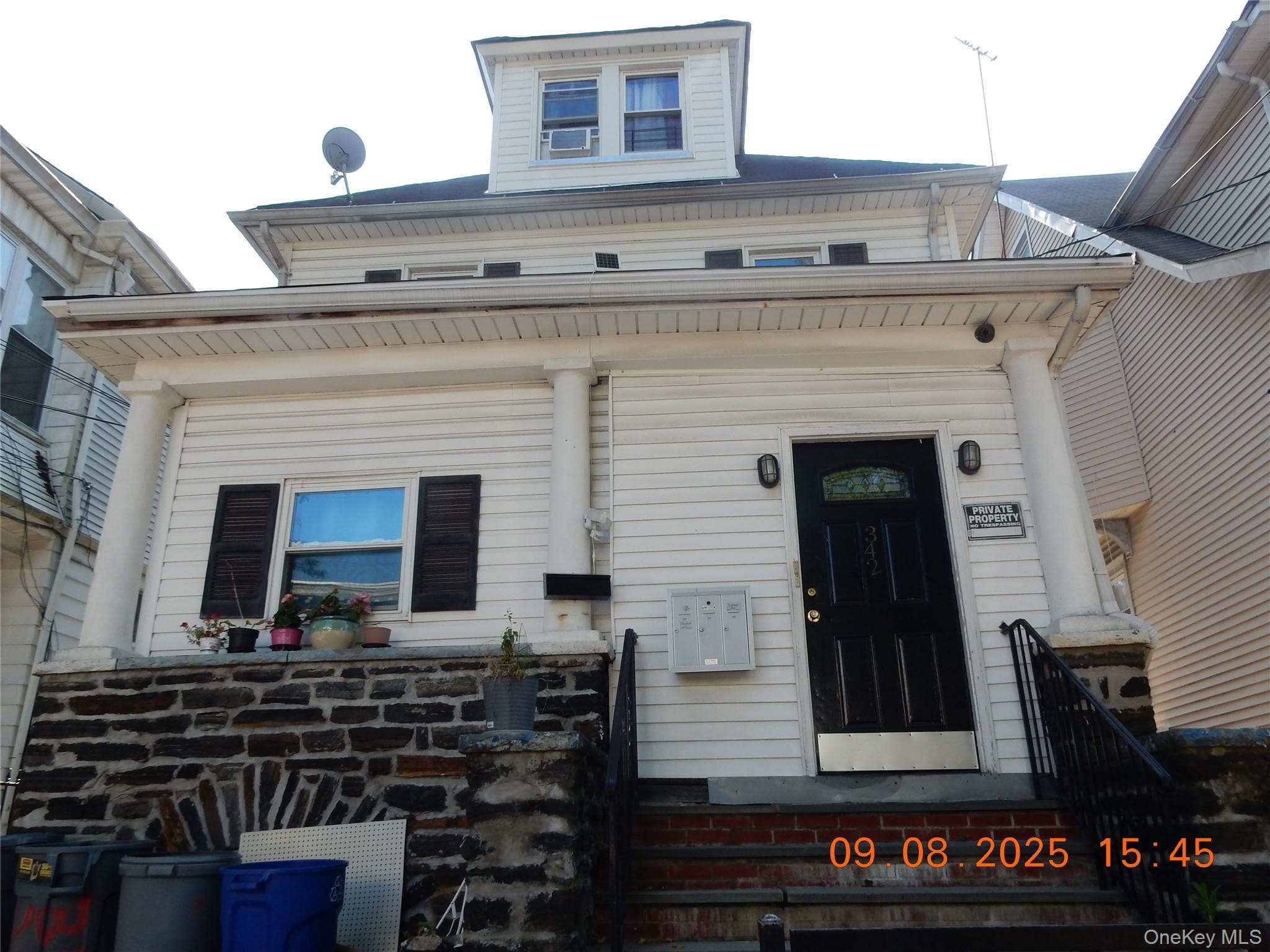 Front of Structure