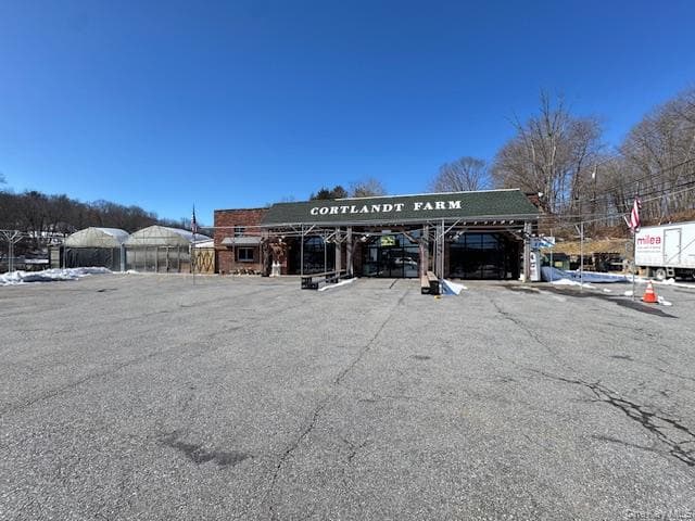Front of Structure
