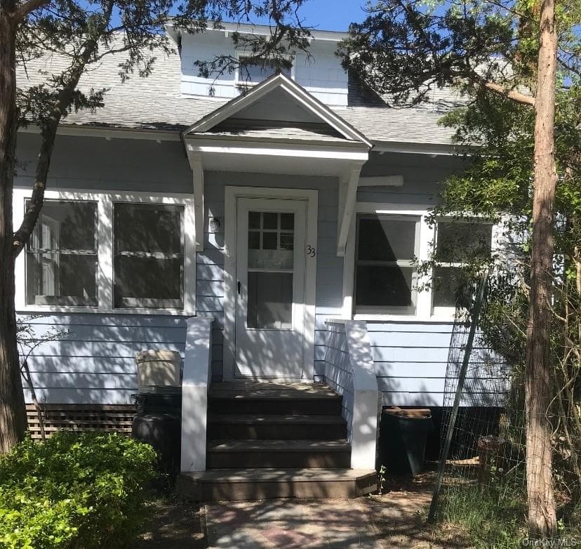 Front of Structure
