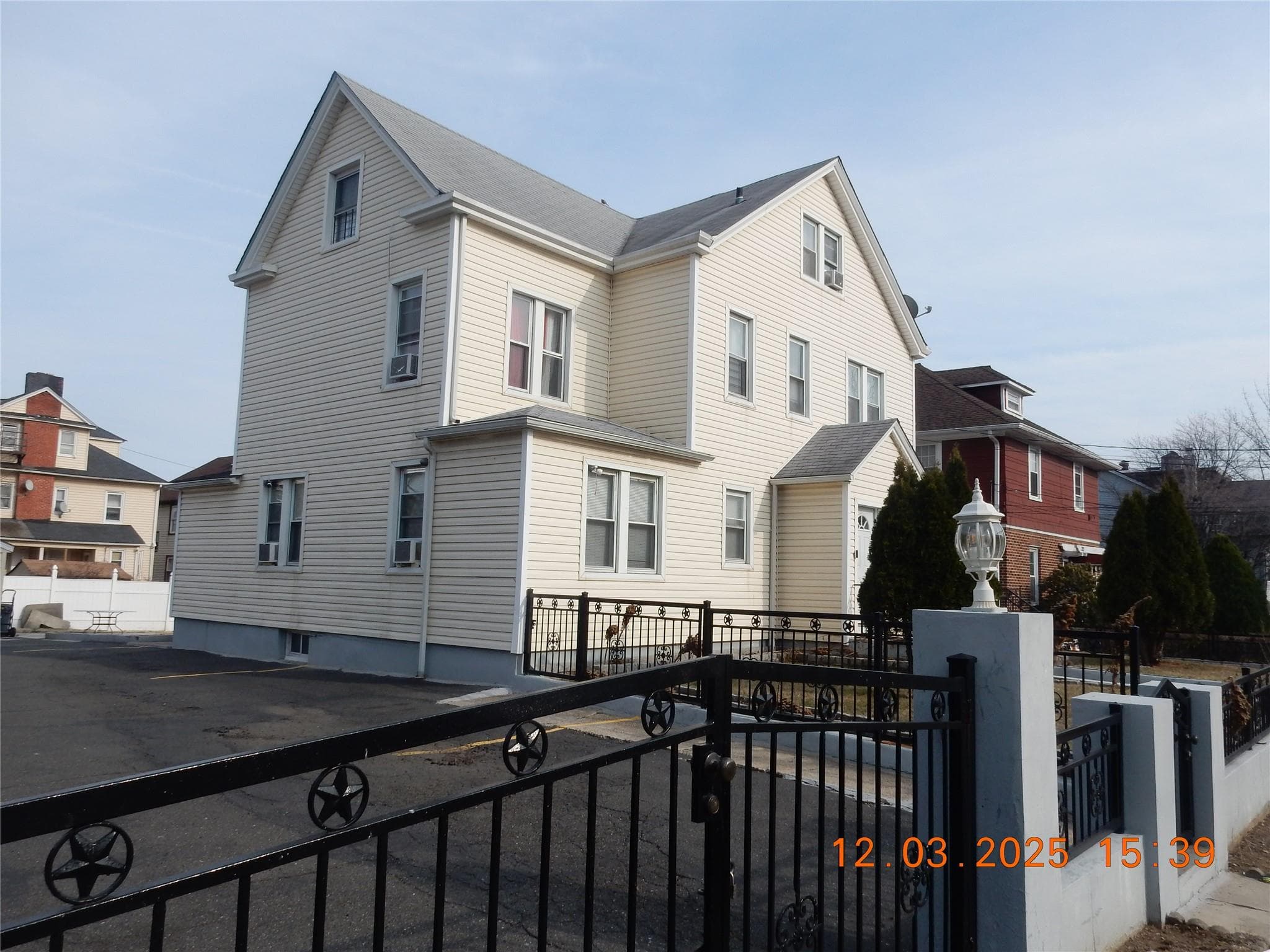 Front of Structure