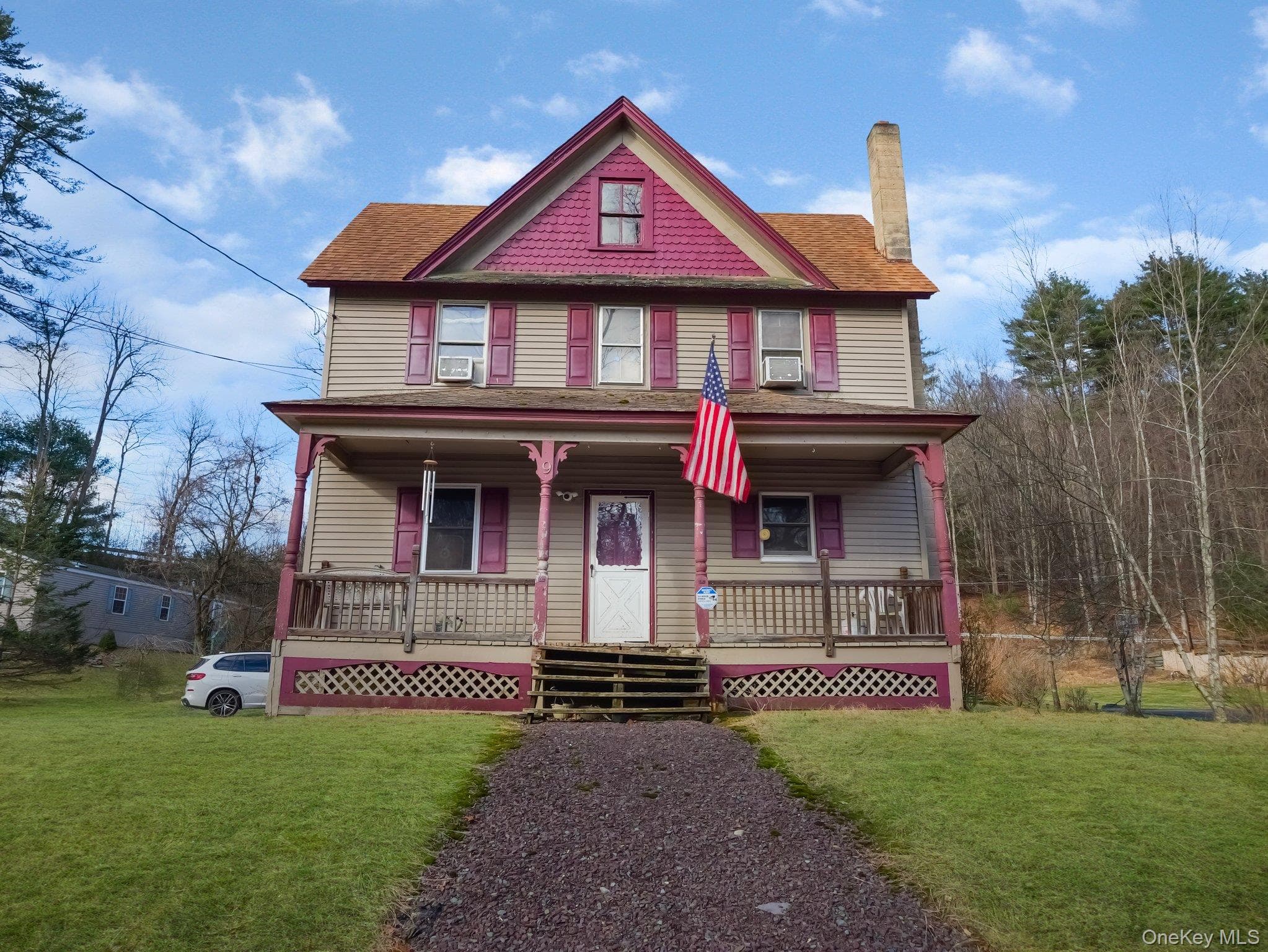 Front of Structure