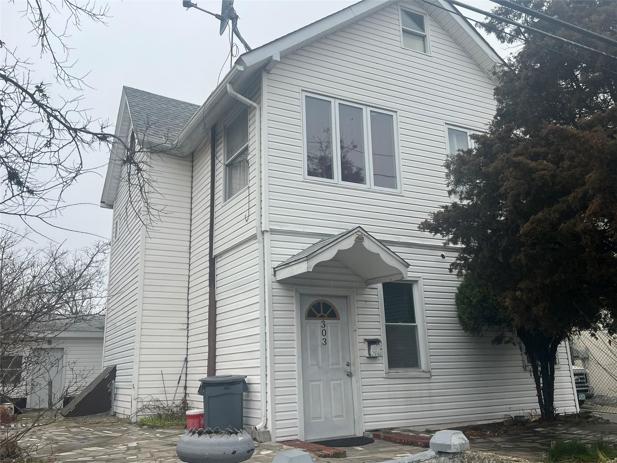 Front of Structure