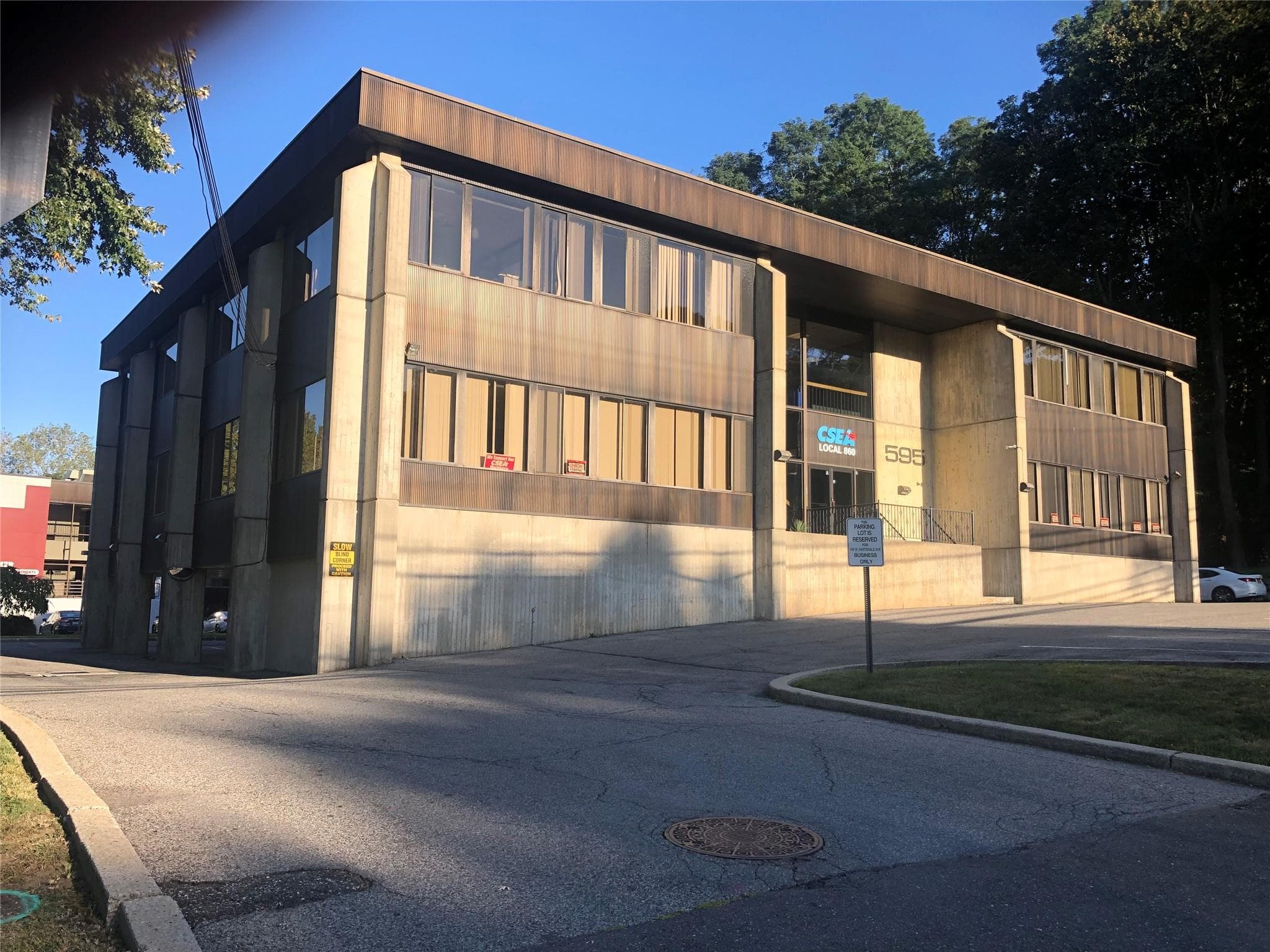 Front of Structure
