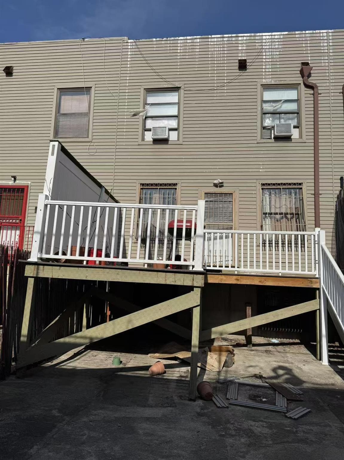 Back of Structure