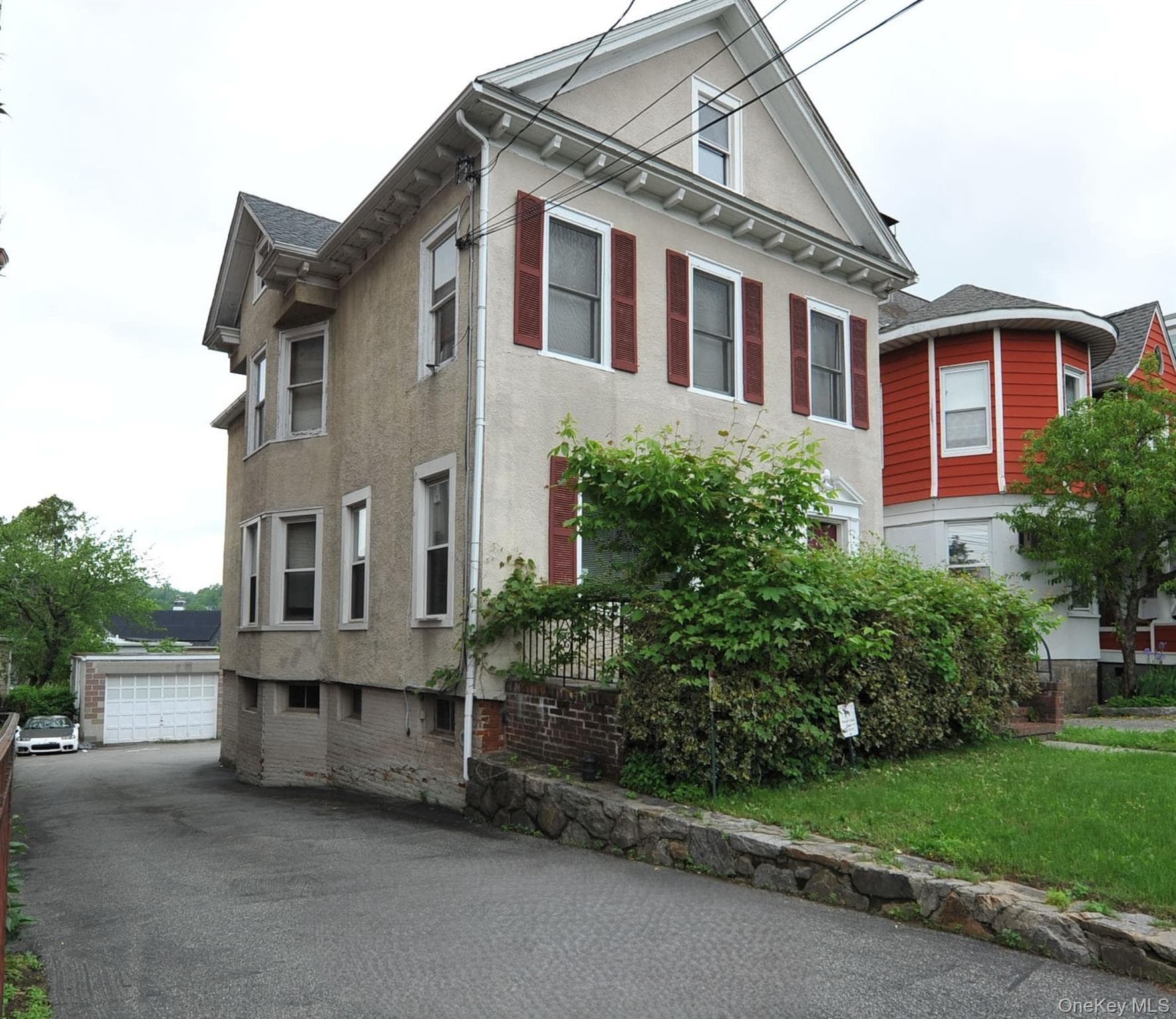 Front of Structure