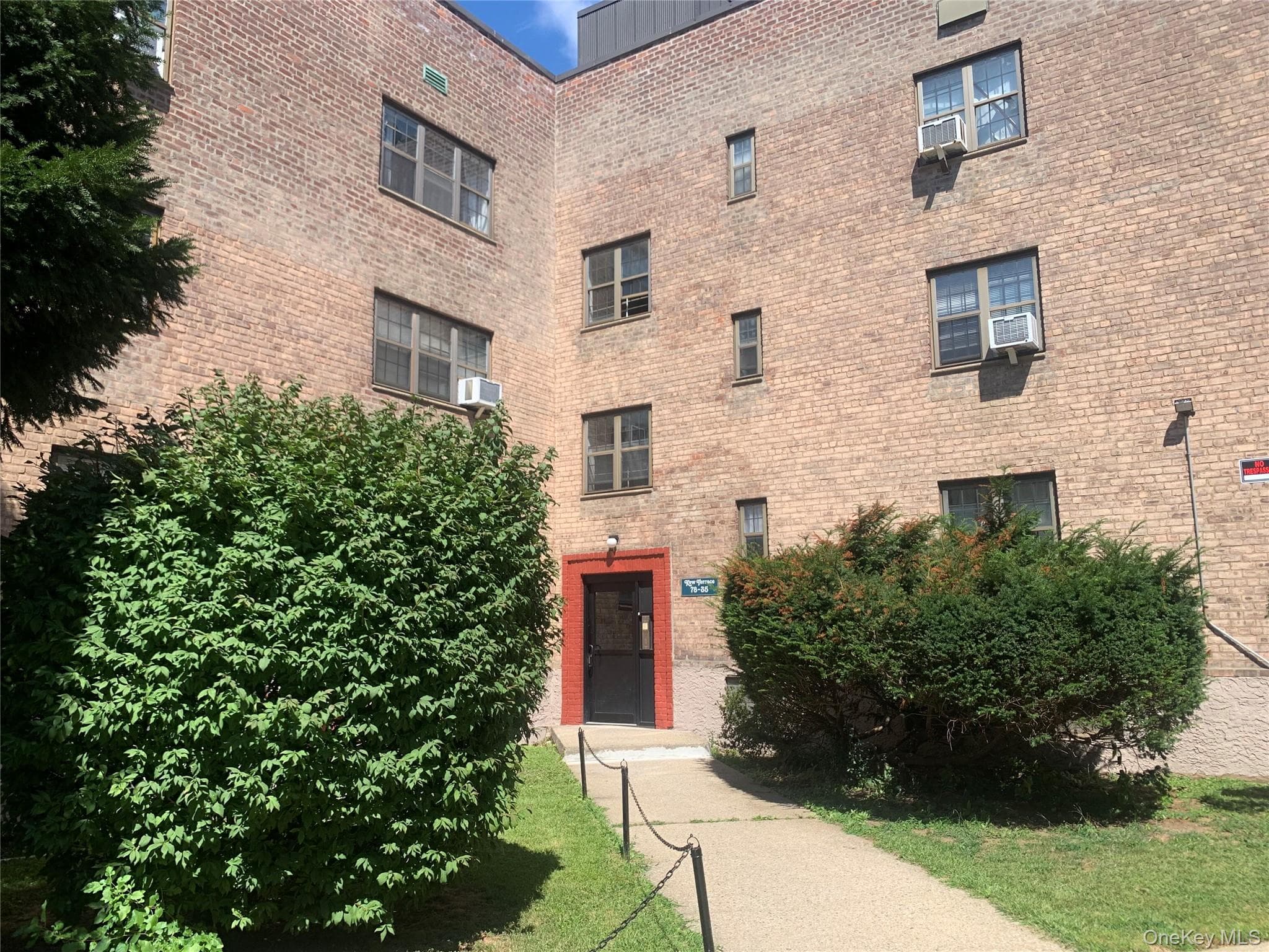 Front of Structure