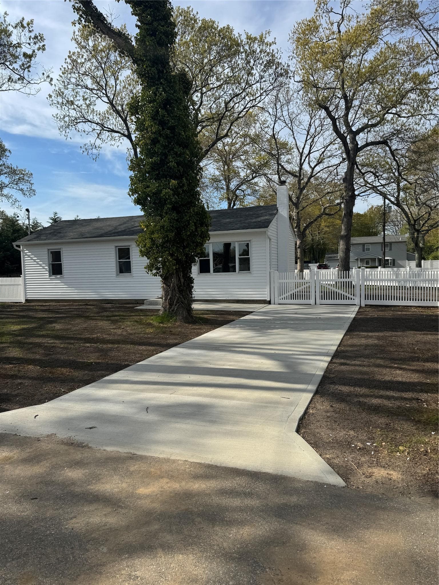 Front of Structure