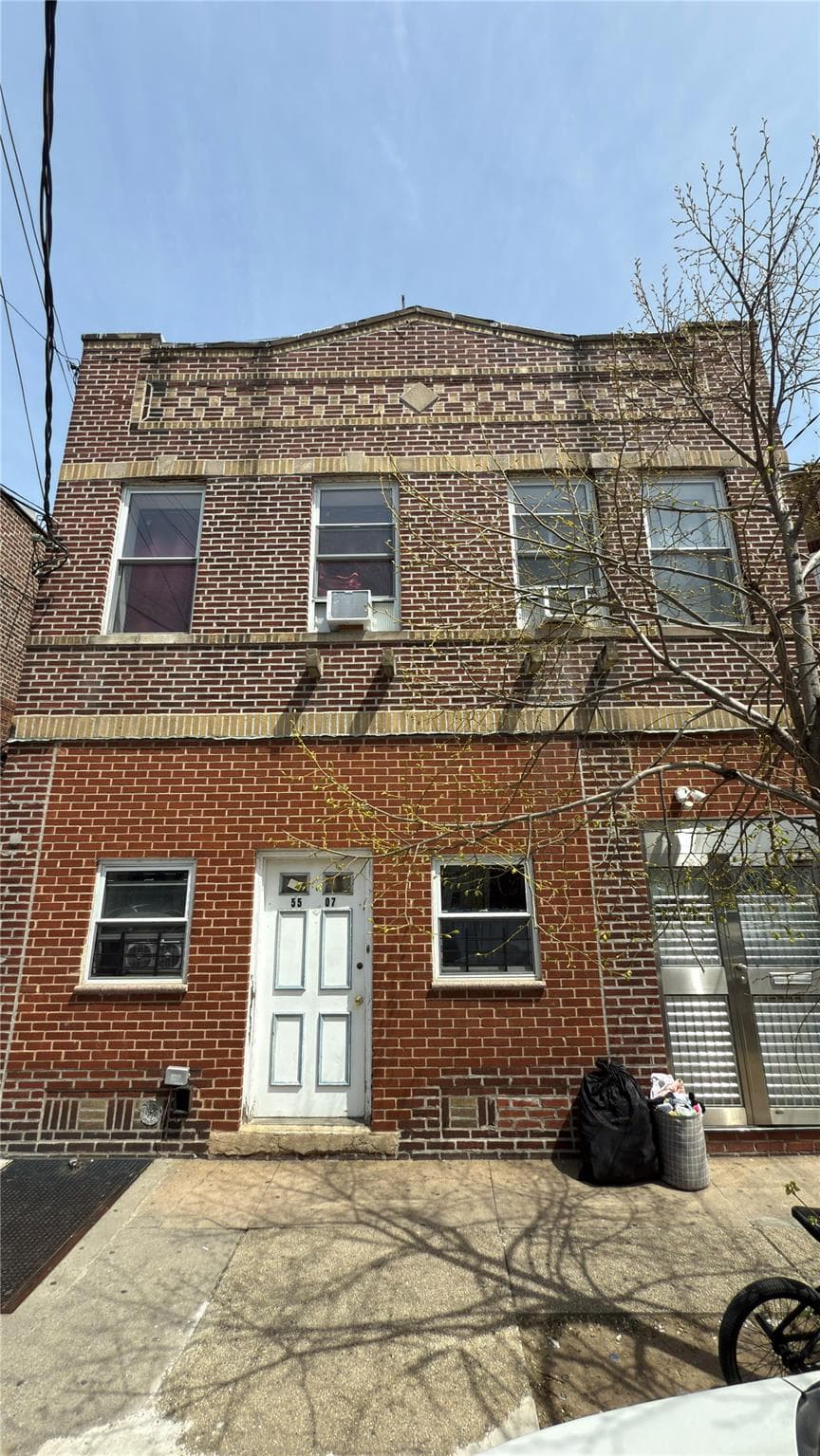 Front of Structure