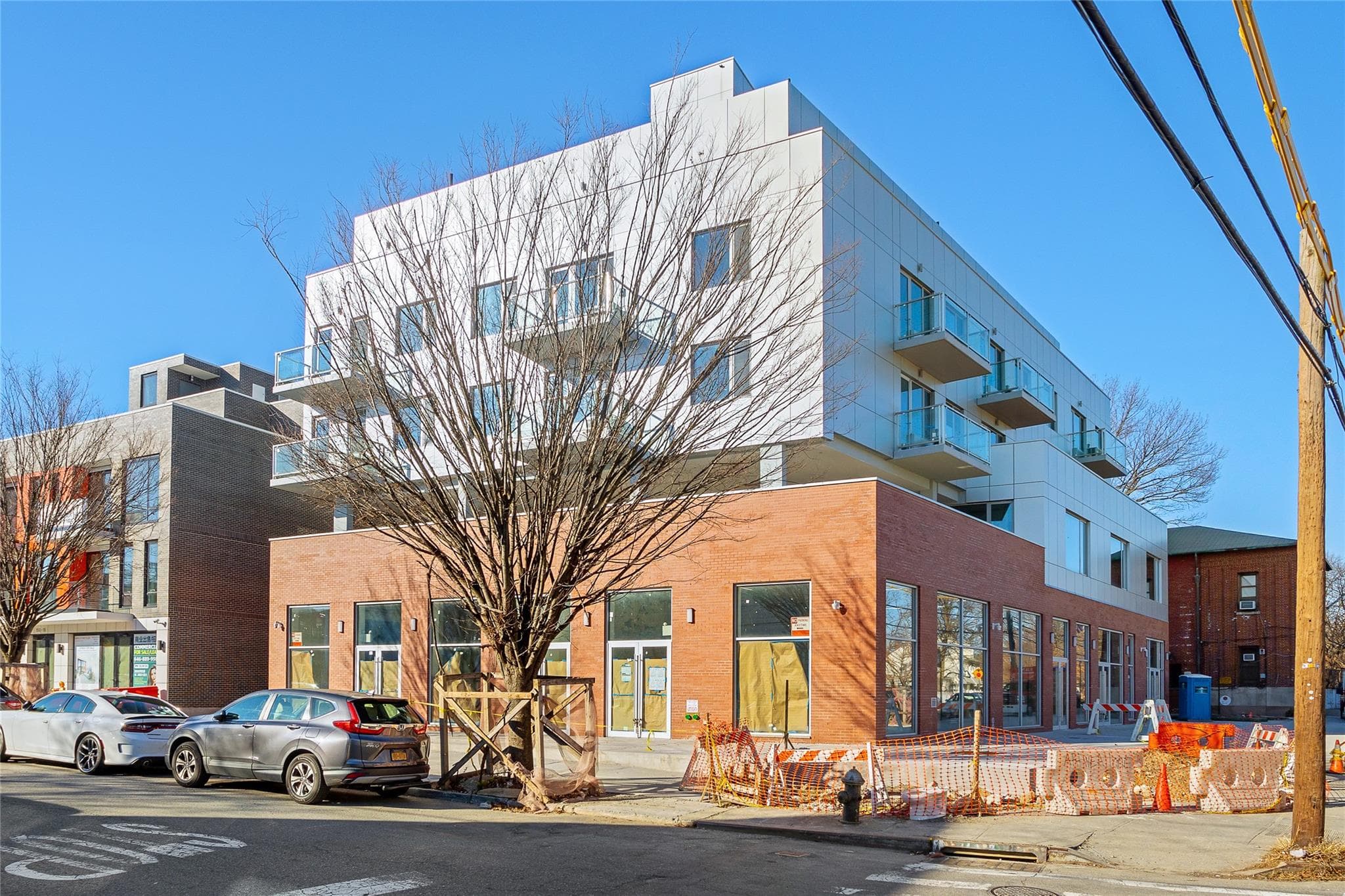 Front of Structure