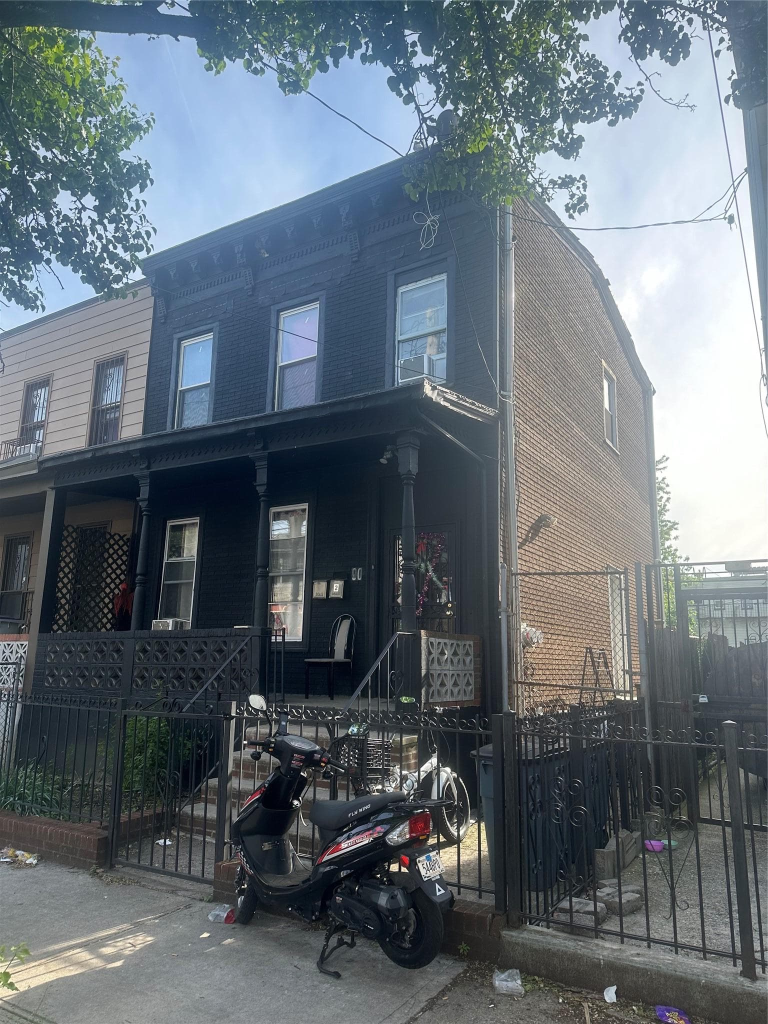 Front of Structure