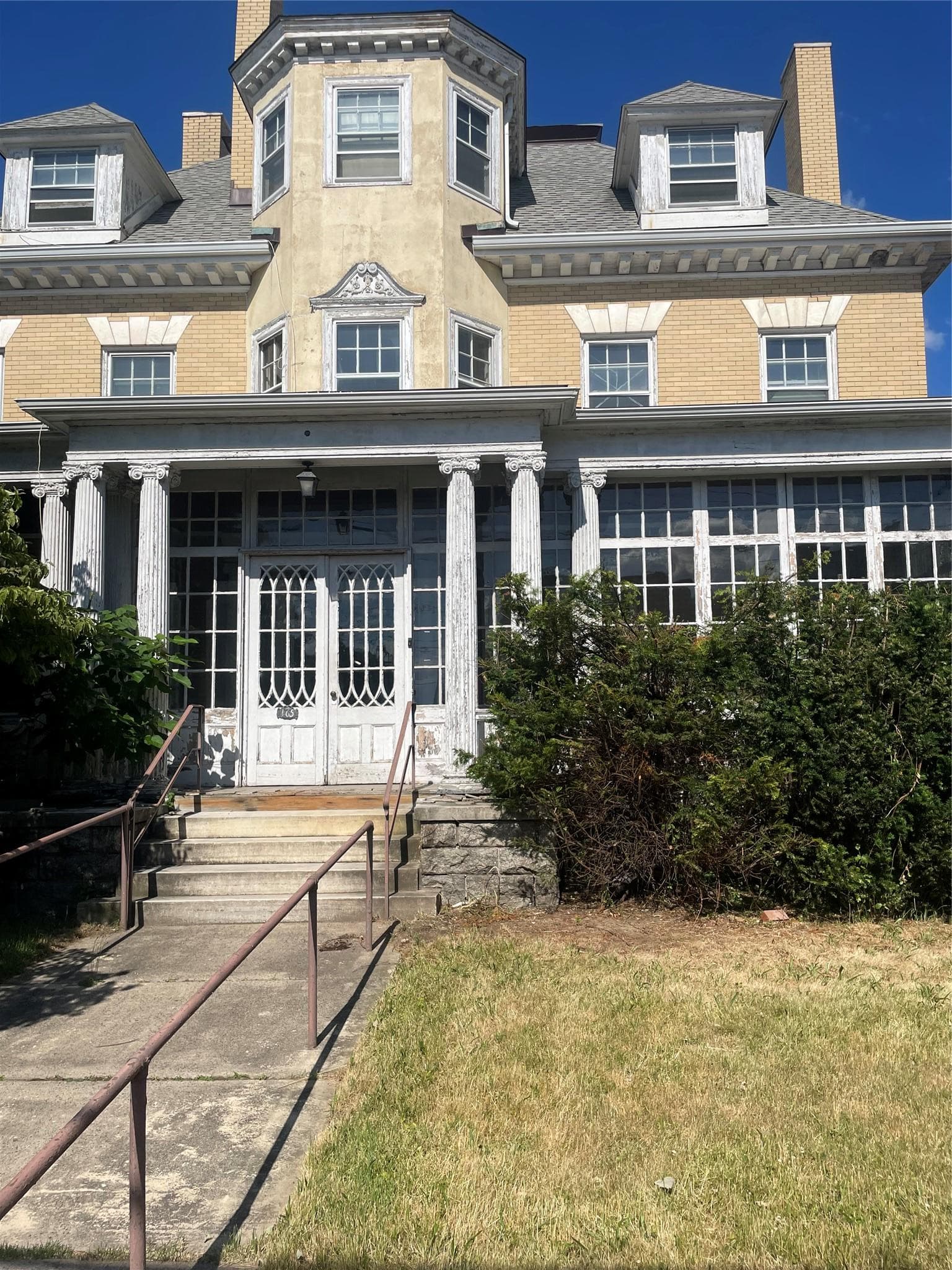 Front of Structure