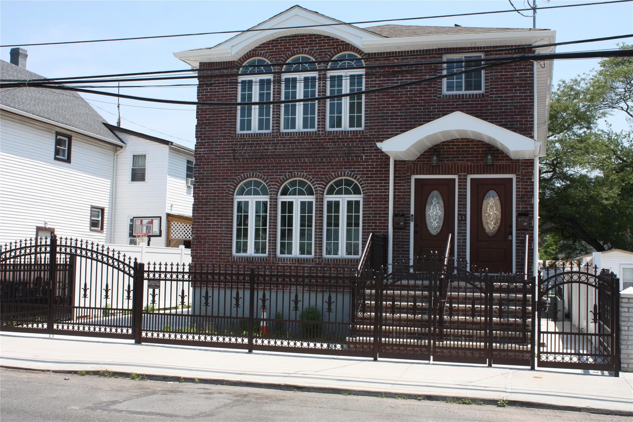 Front of Structure