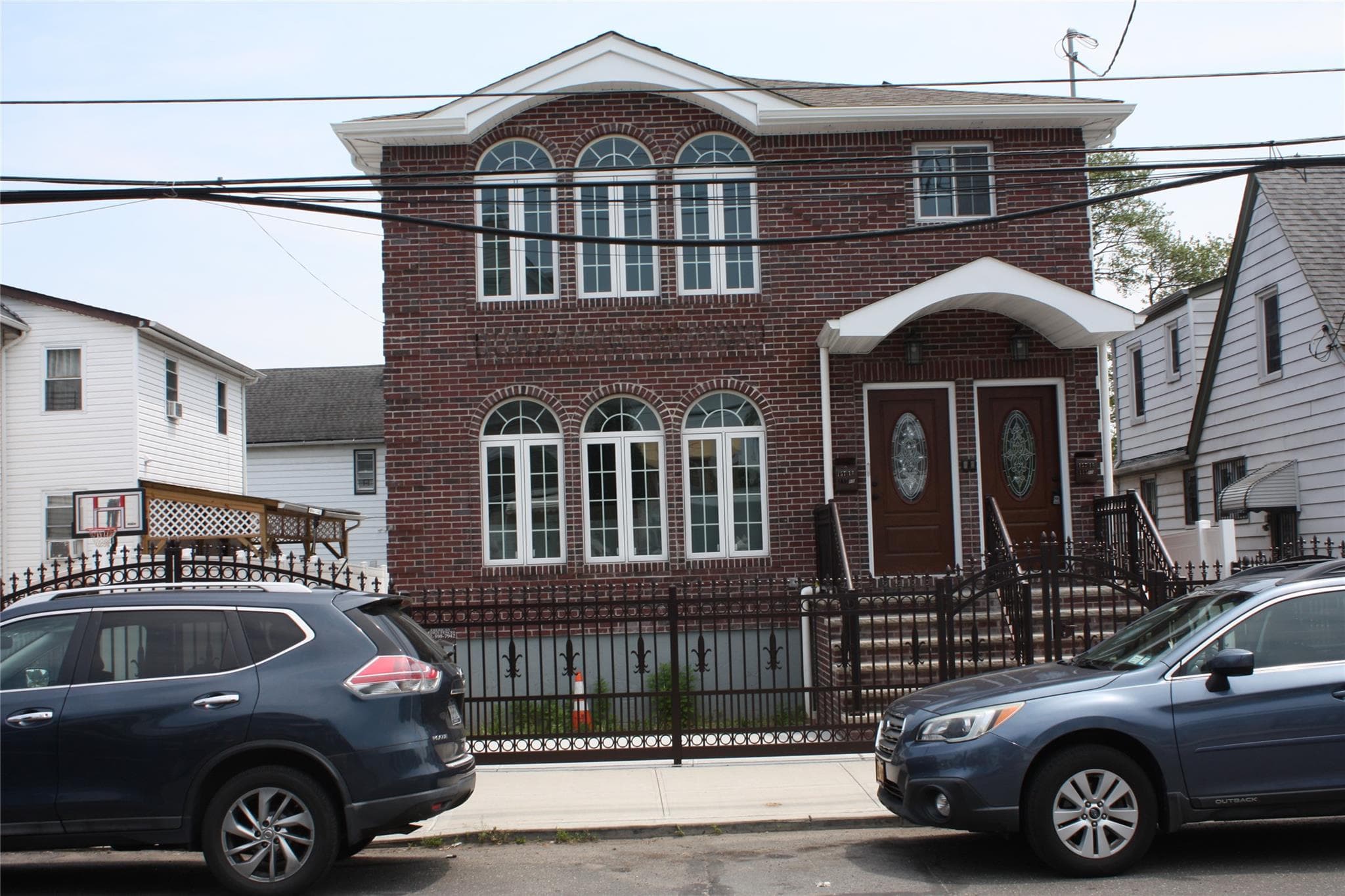 Front of Structure