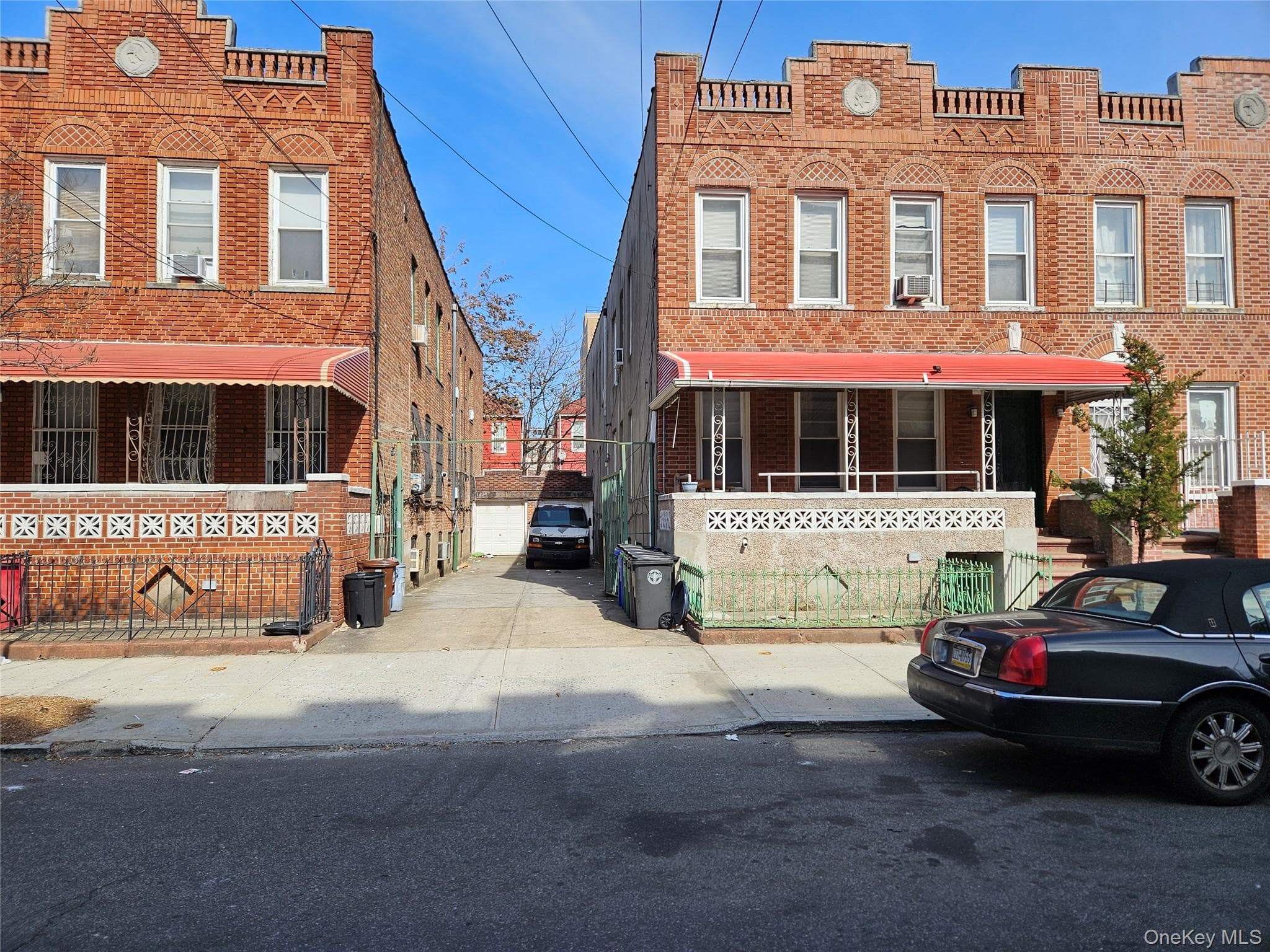 Front of Structure