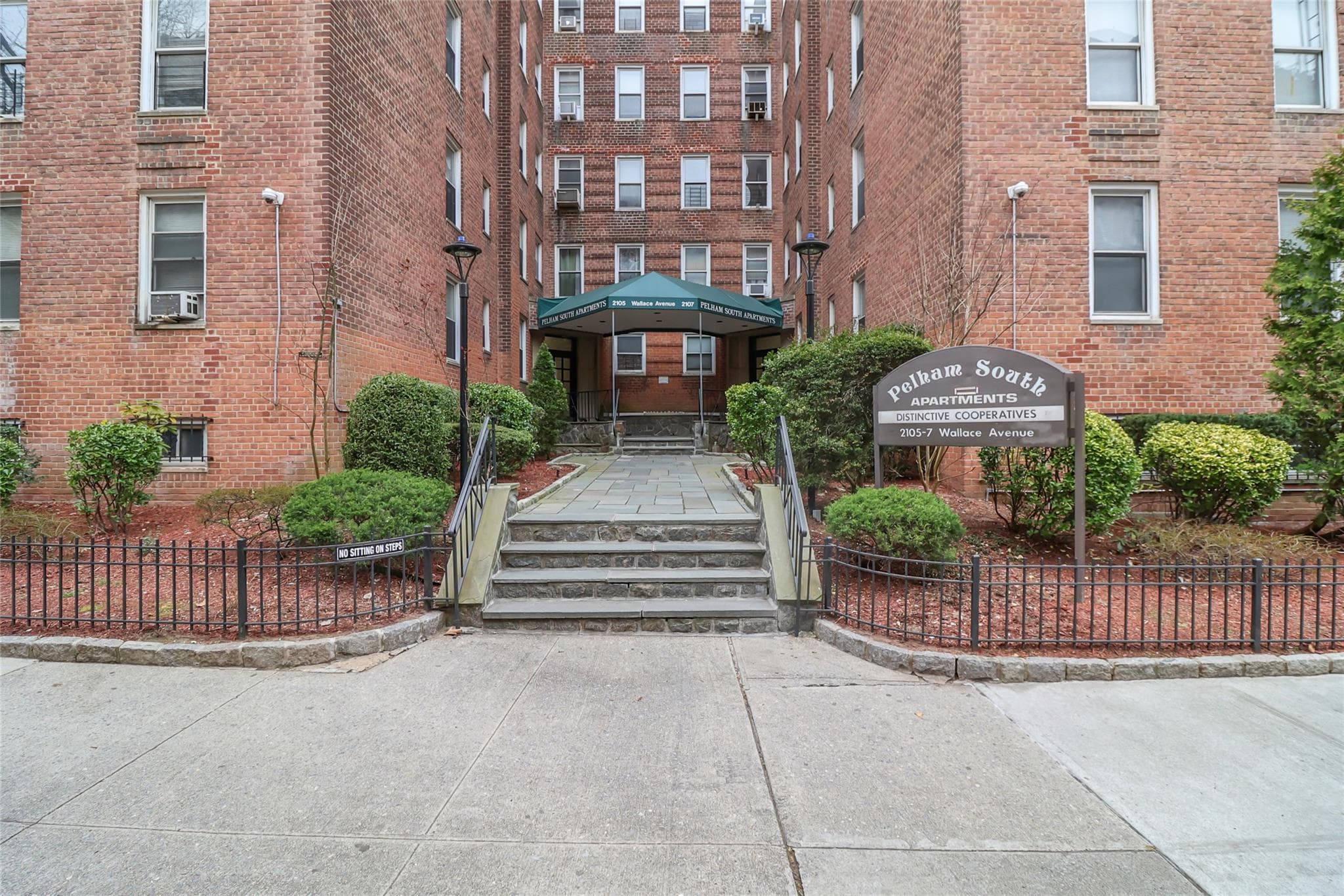 Front of Structure