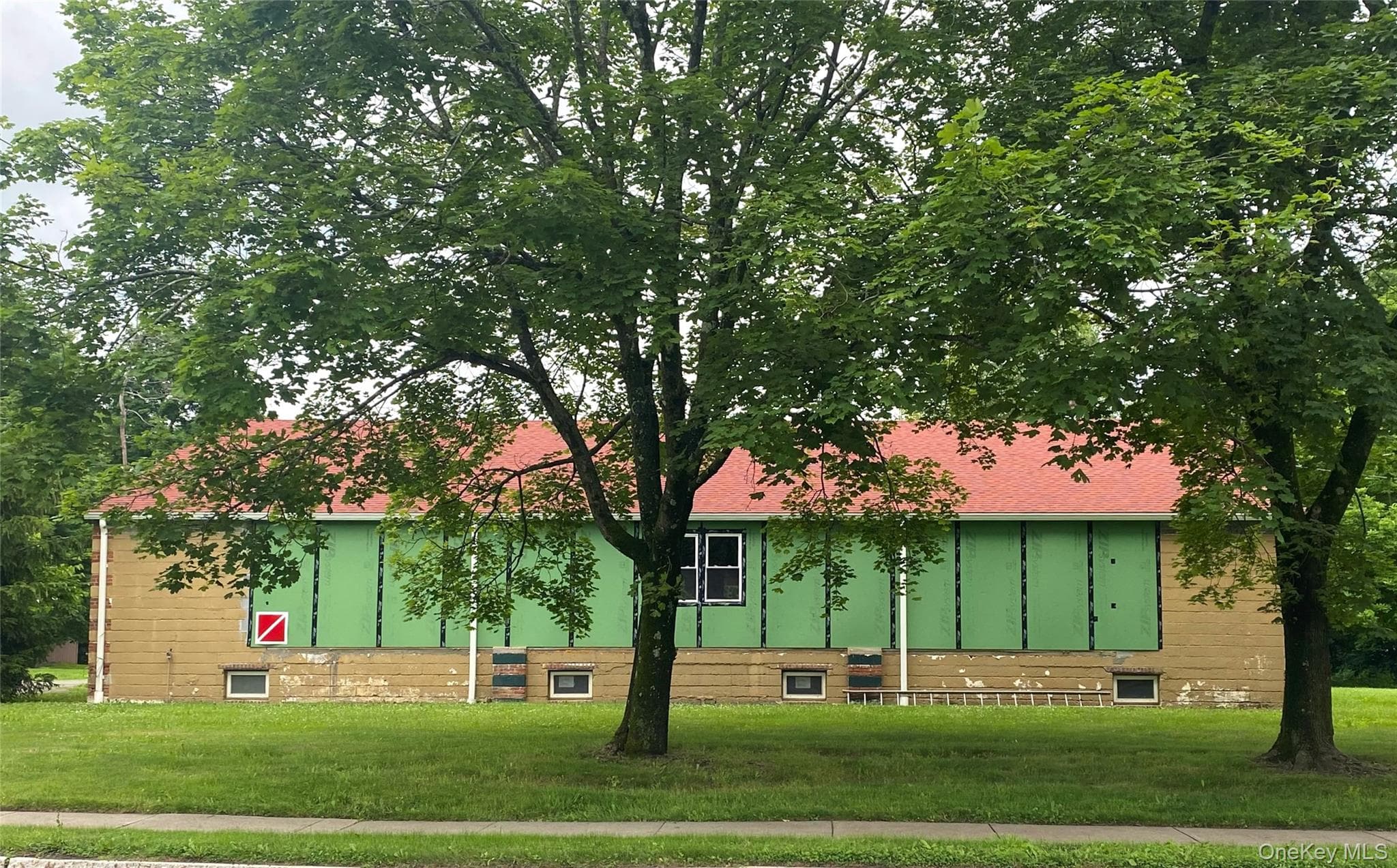 Front of Structure