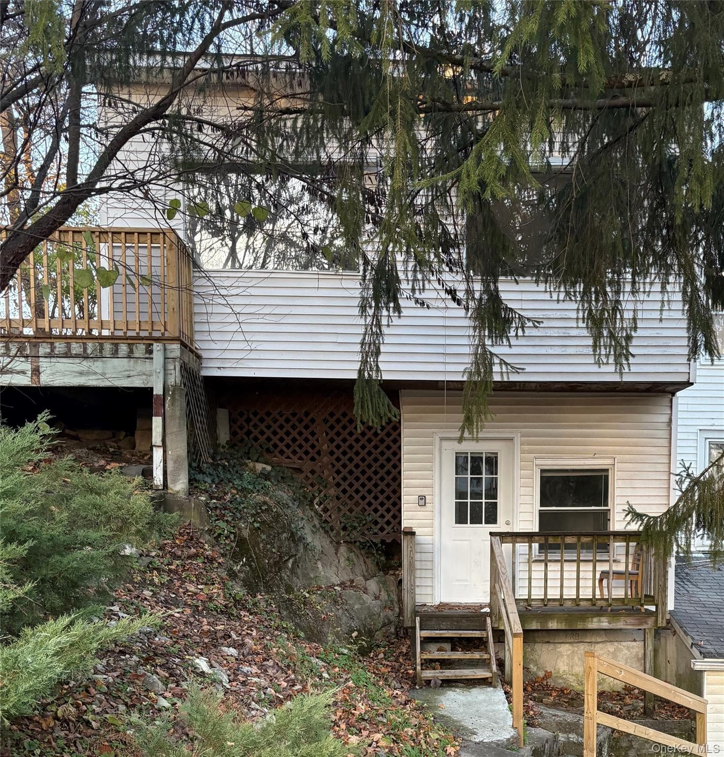 Back of Structure