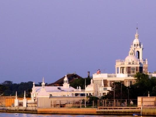 Front of Structure