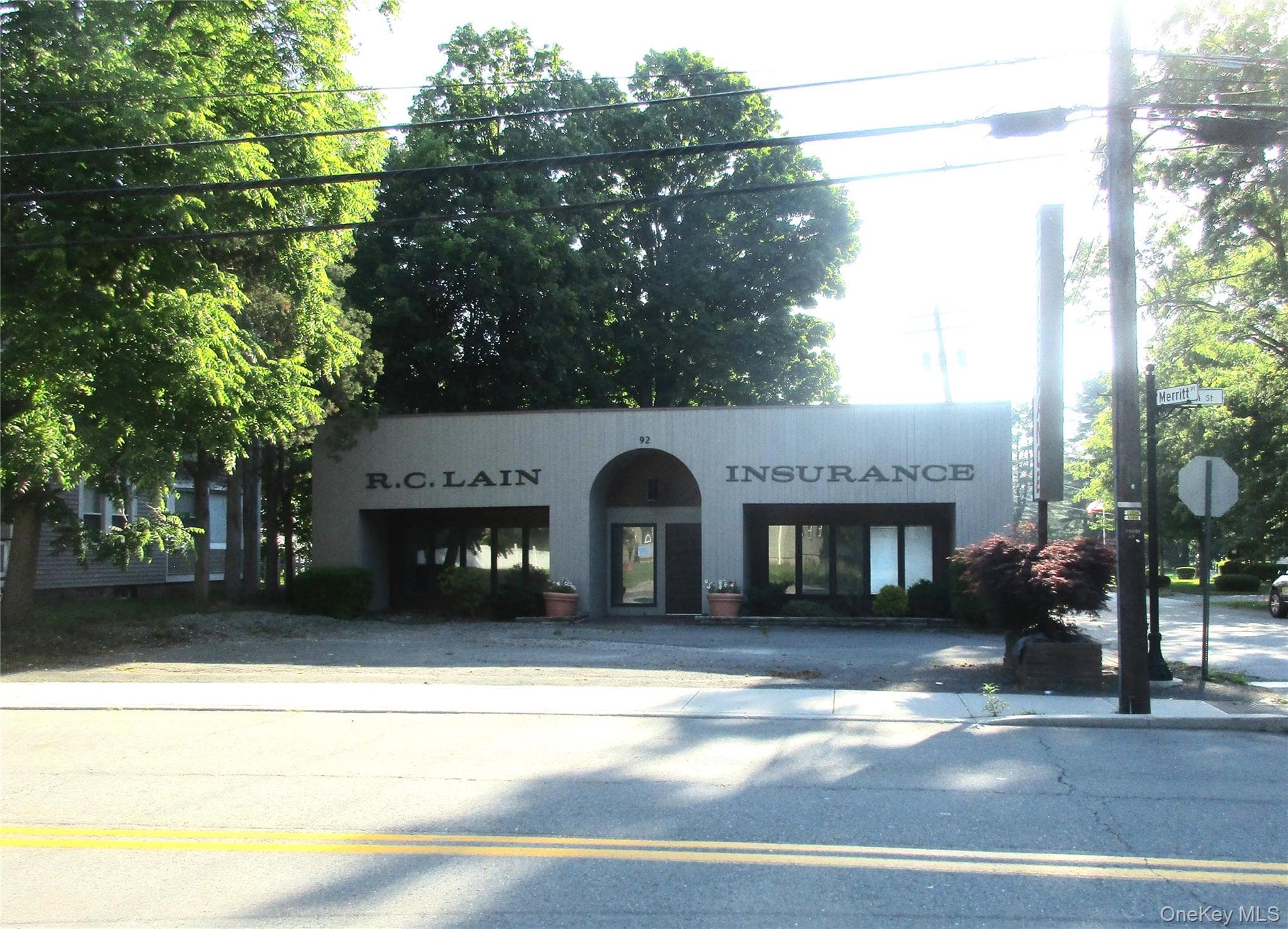 Front of Structure