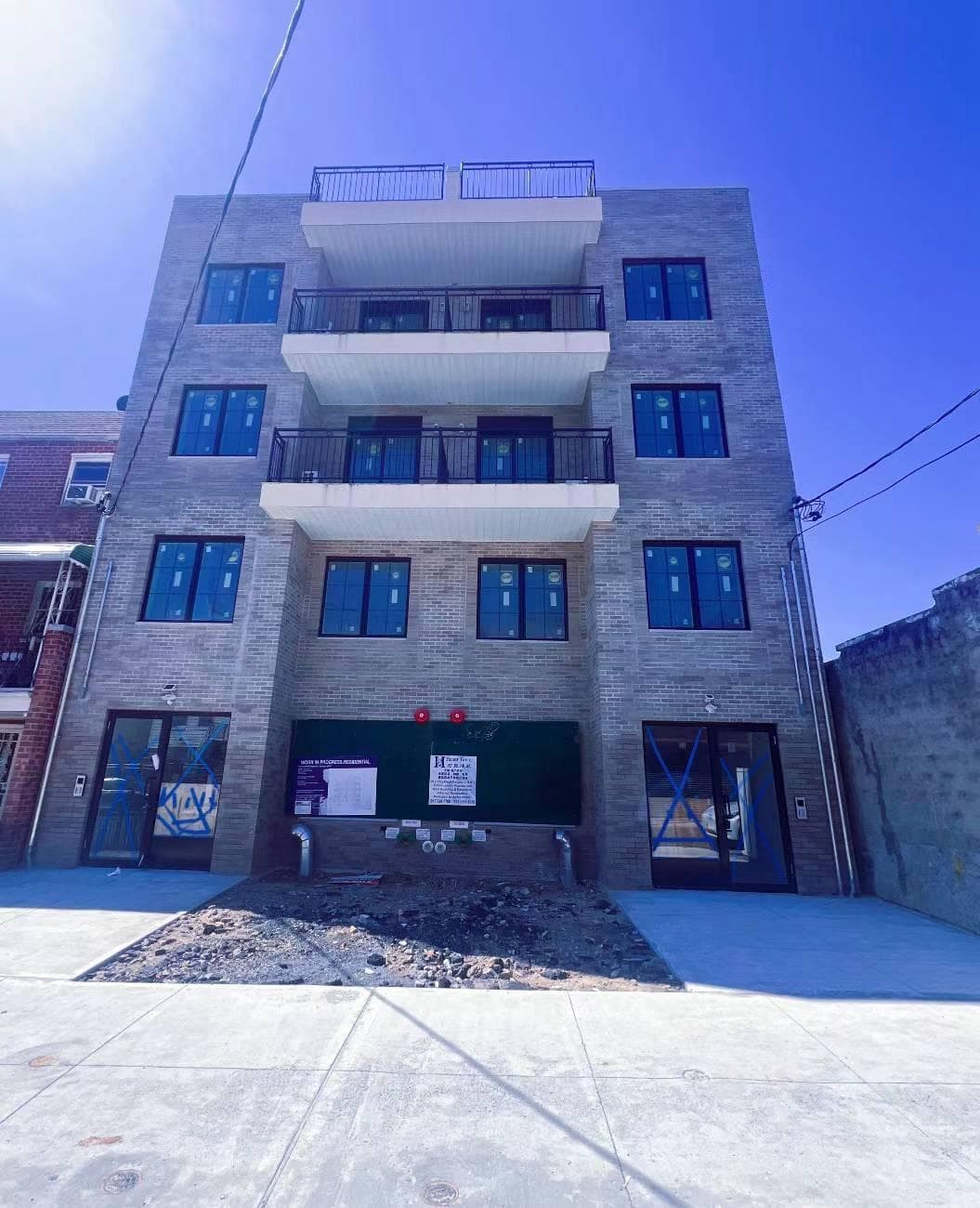 Front of Structure