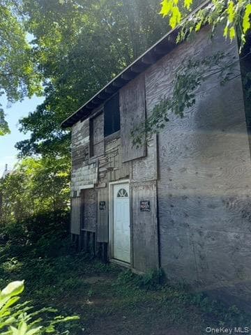 Front of Structure