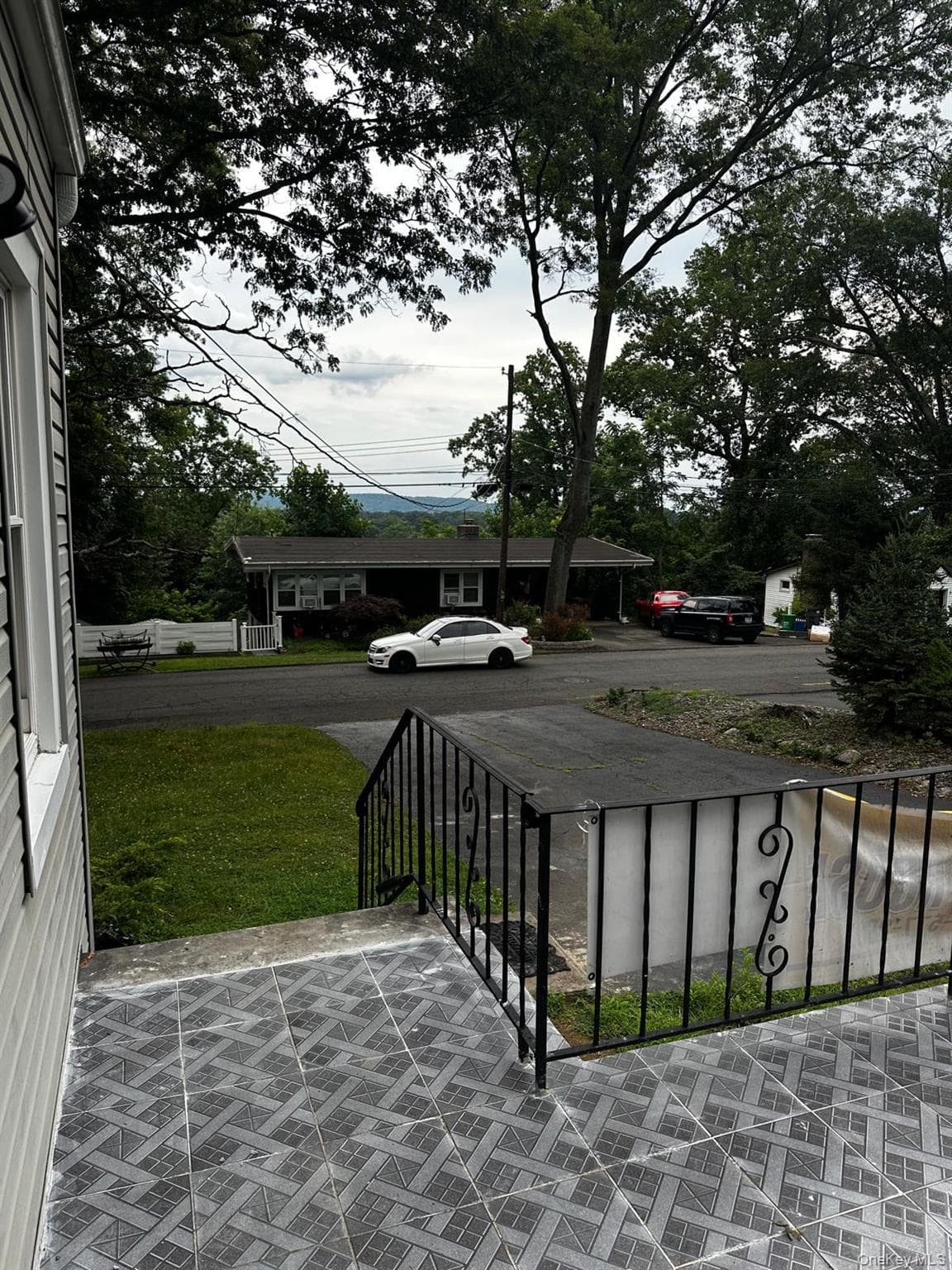 Front of Structure