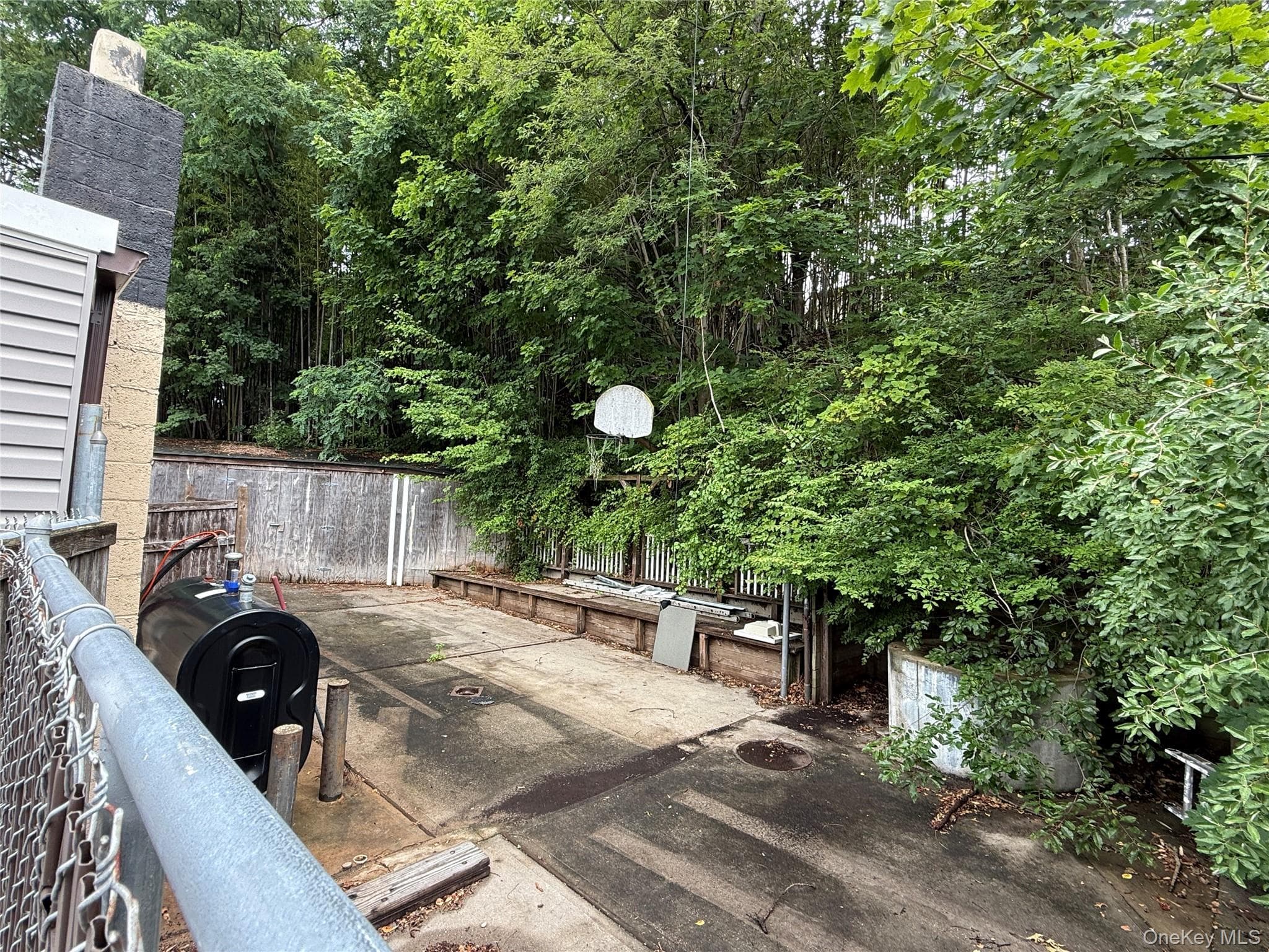 Back of Structure