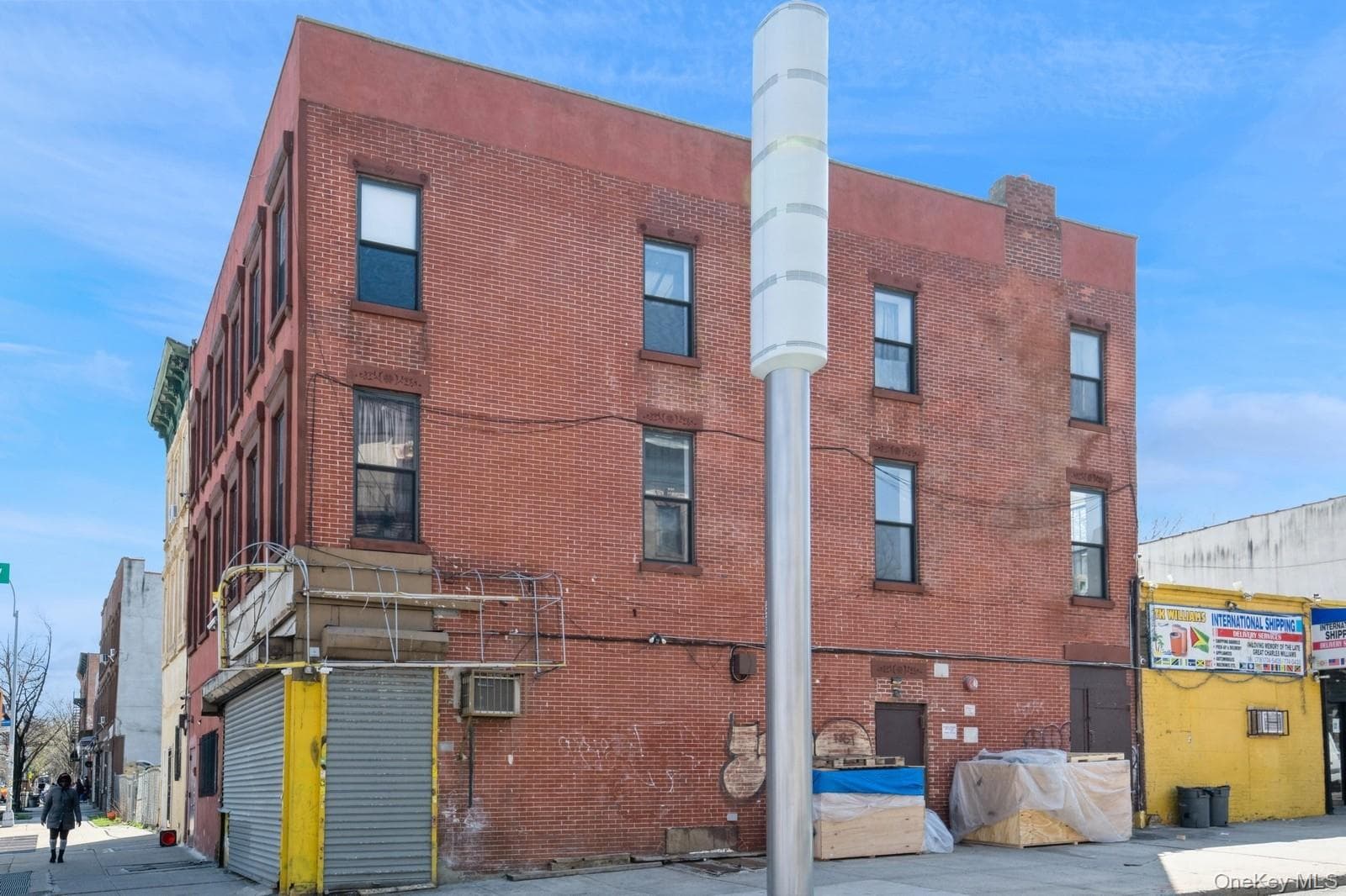 Front of Structure