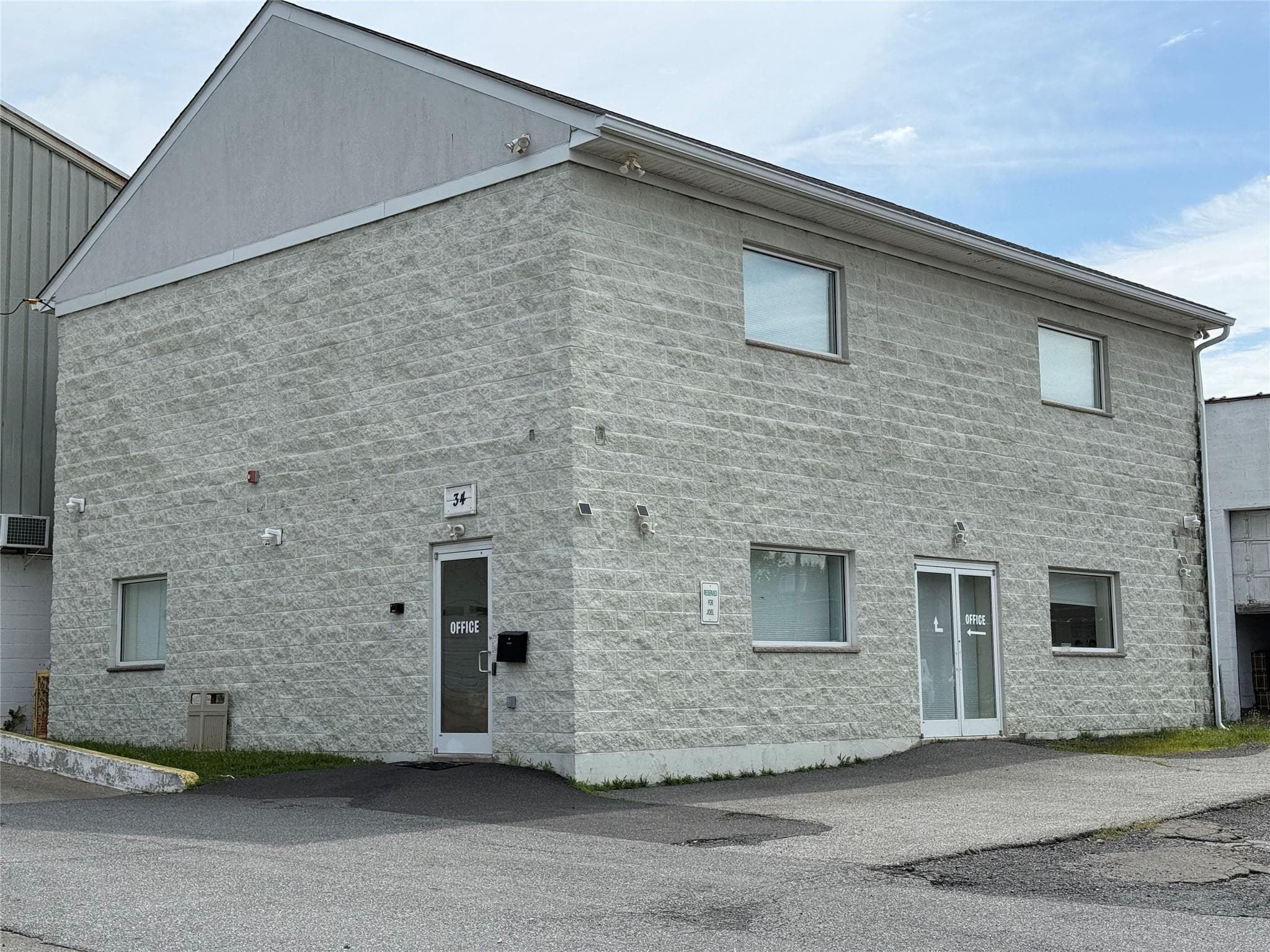 Front of Structure
