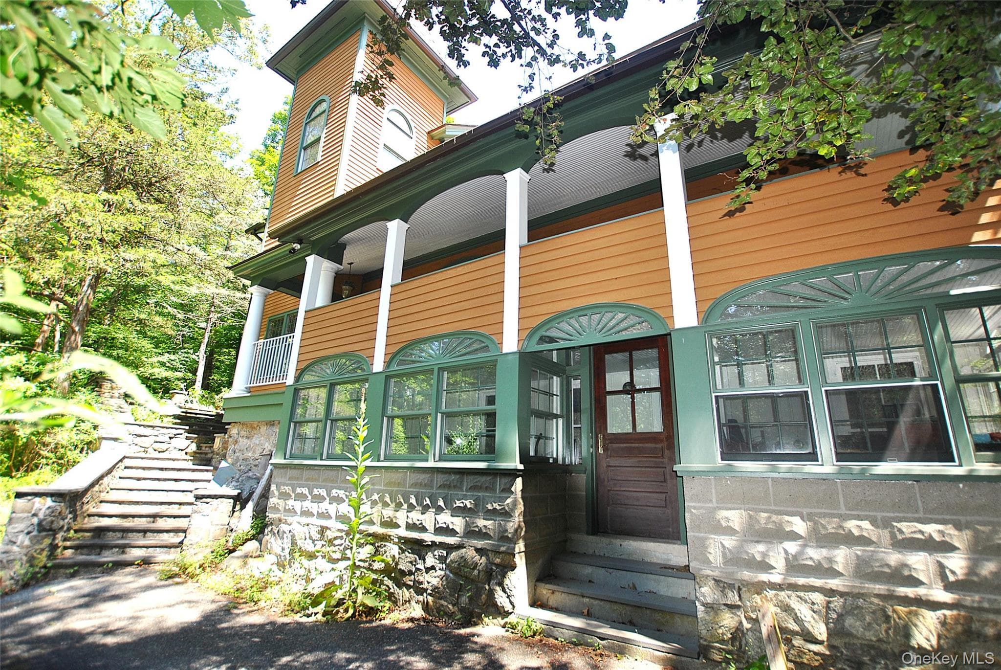 Front of Structure