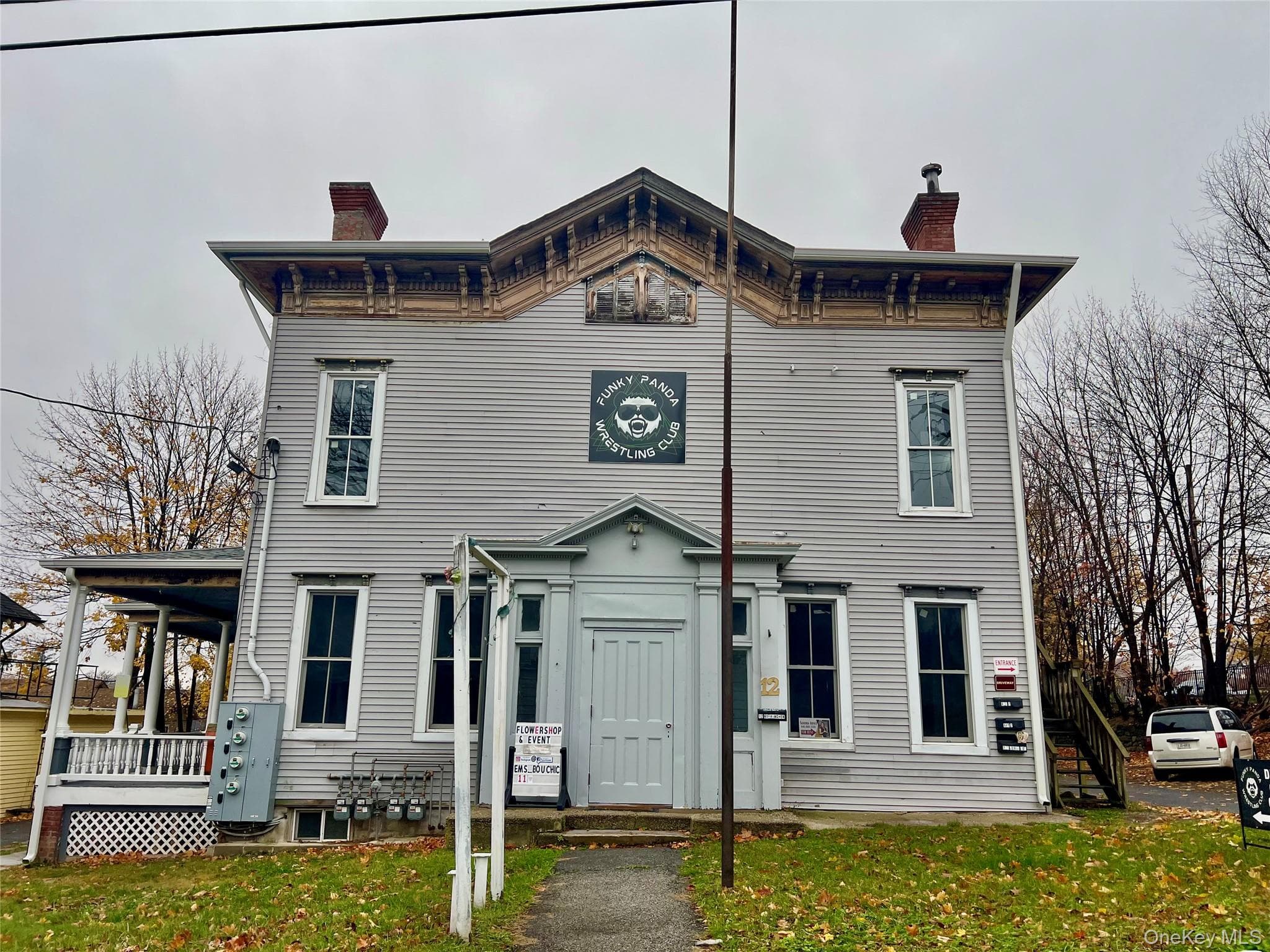 Front of Structure