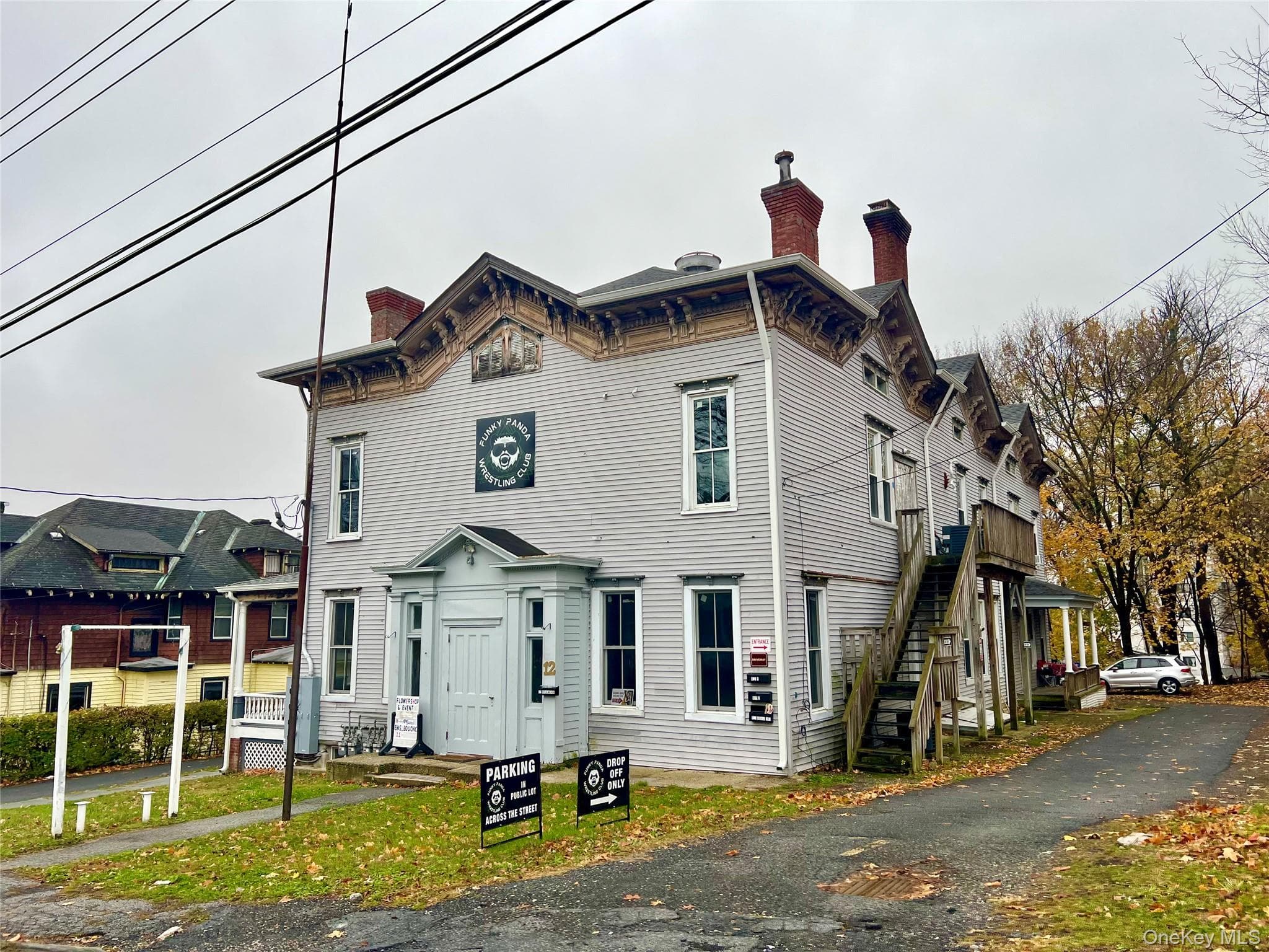 Front of Structure