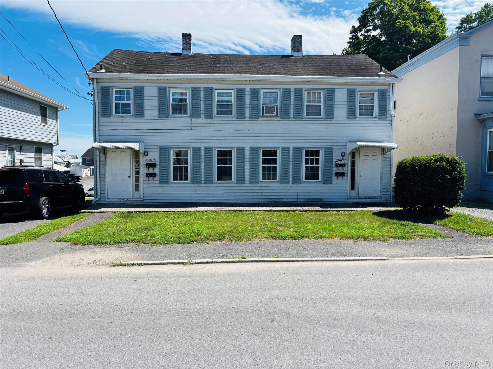 Front of Structure