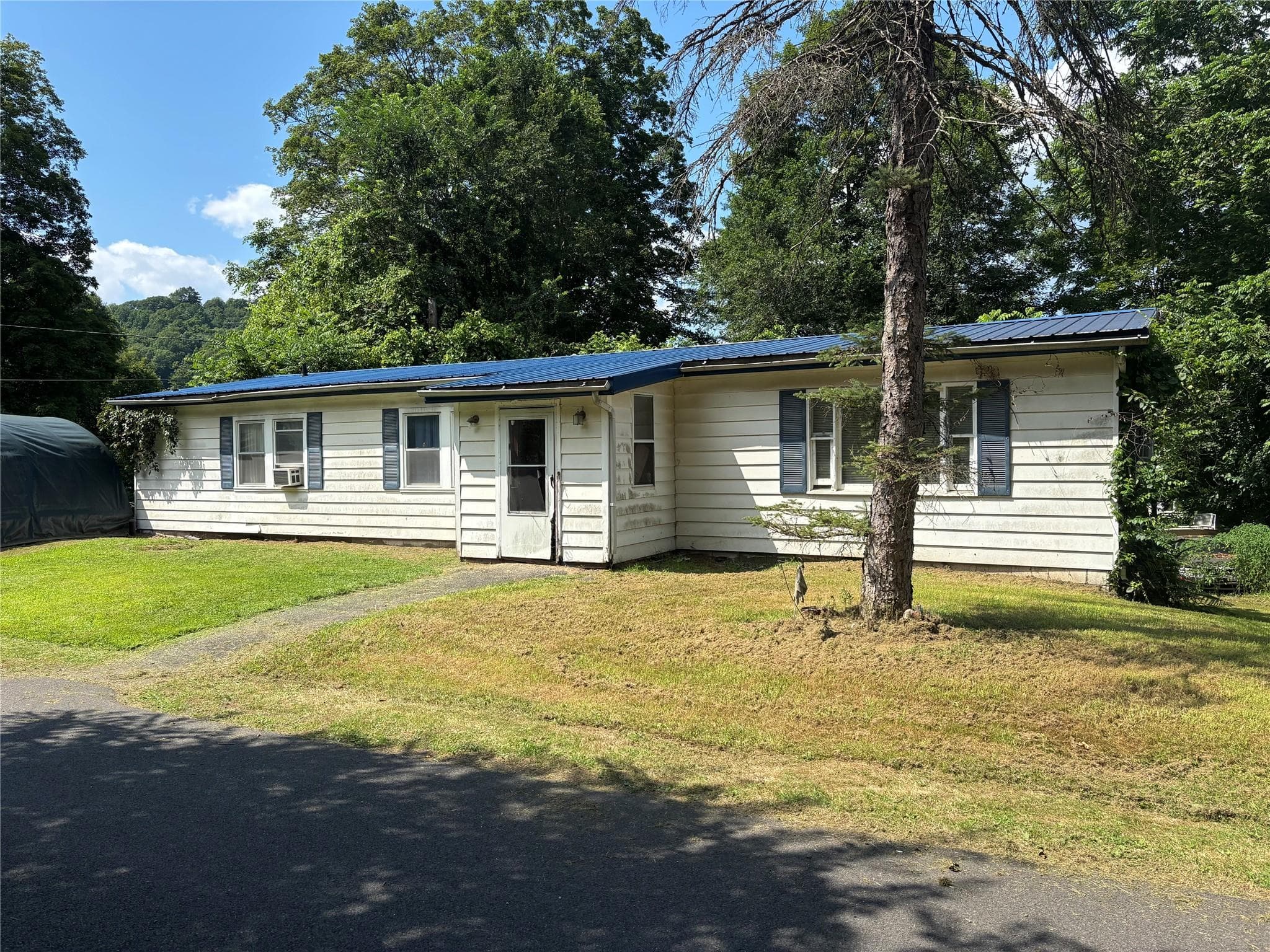 Front of Structure