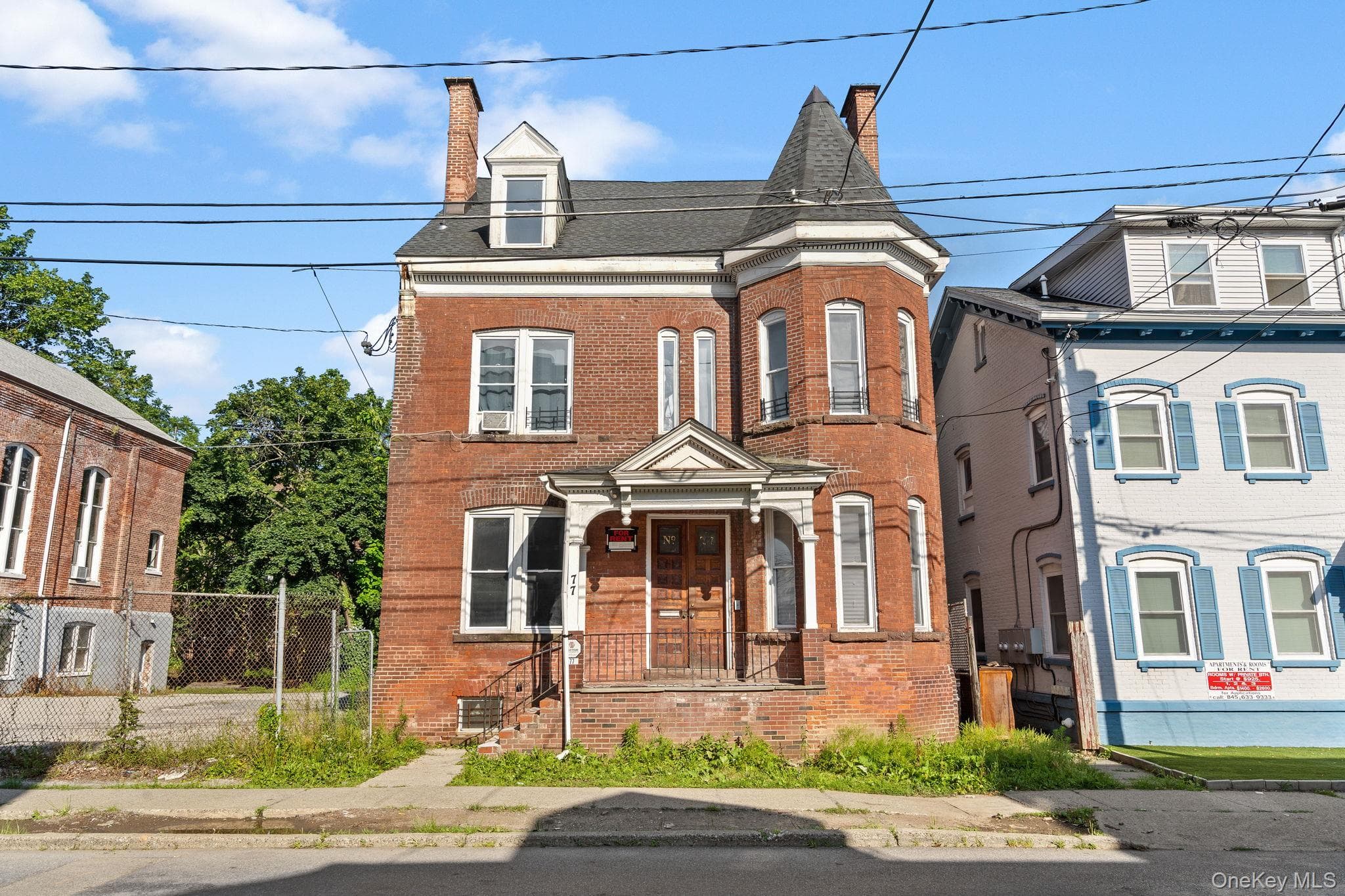 Front of Structure