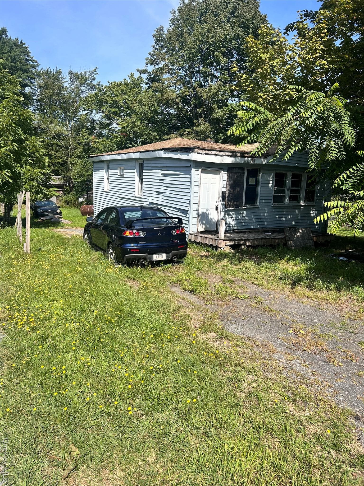 Front of Structure