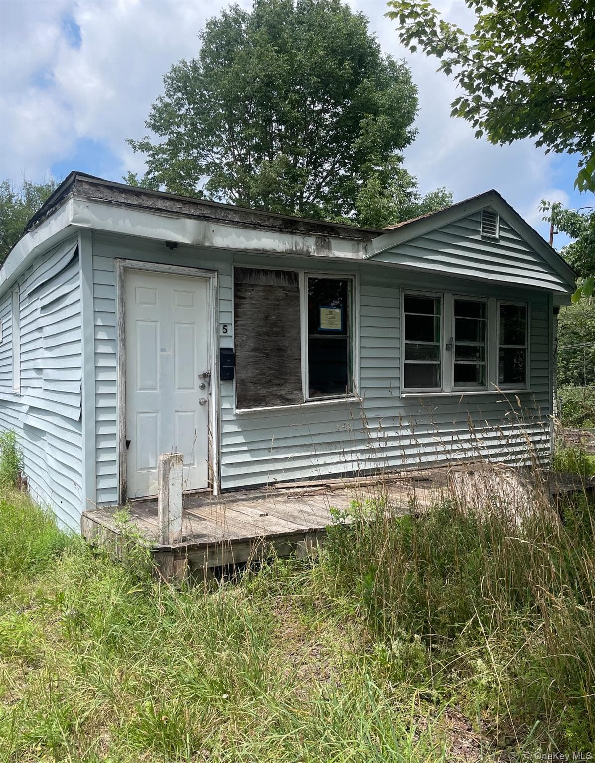 Front of Structure