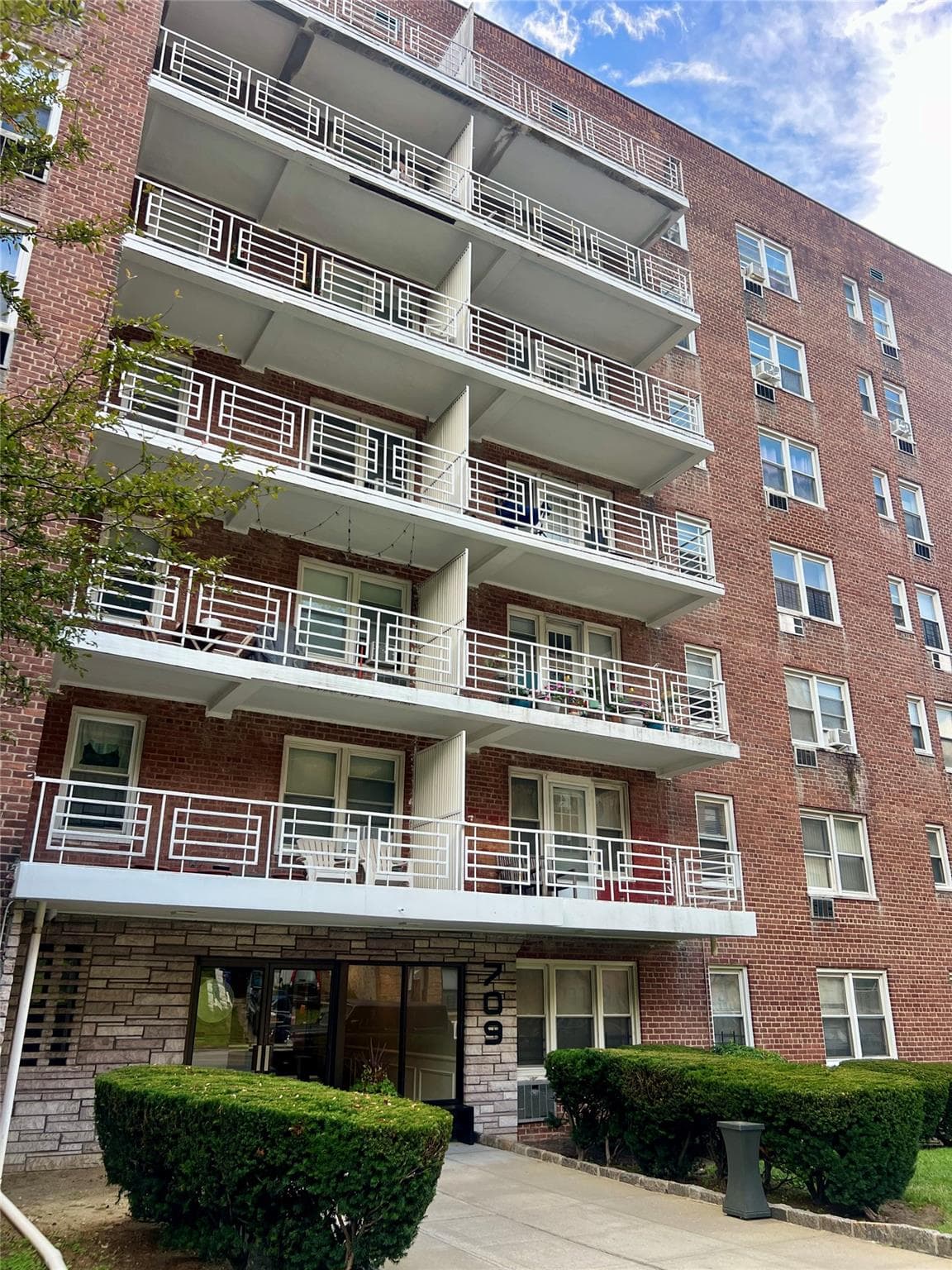 Front of Structure