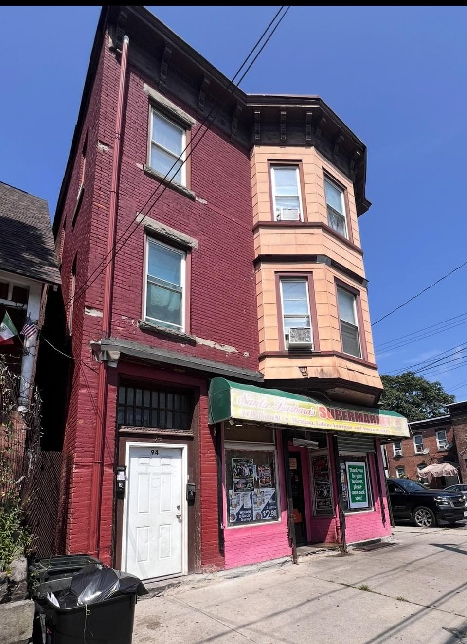 Front of Structure