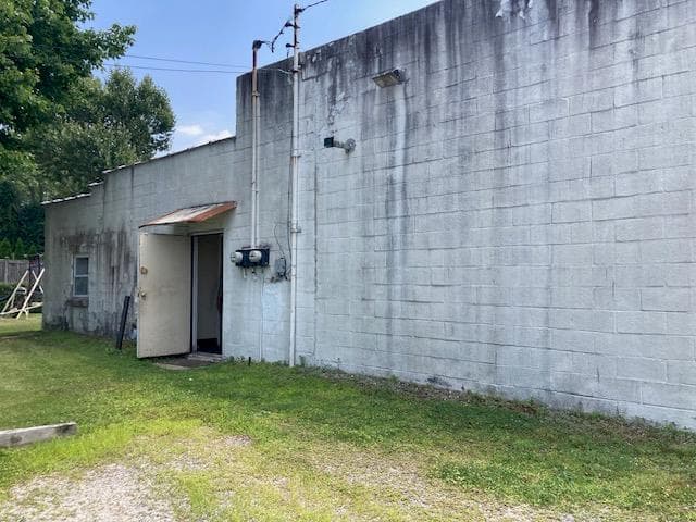 Side of Structure
