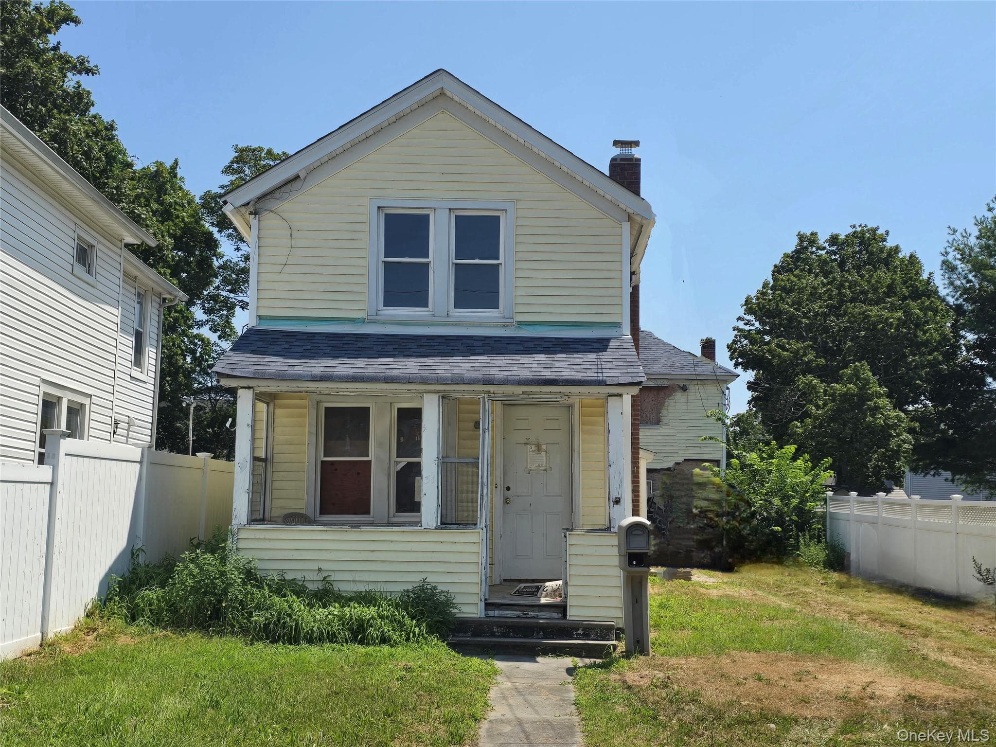 Front of Structure
