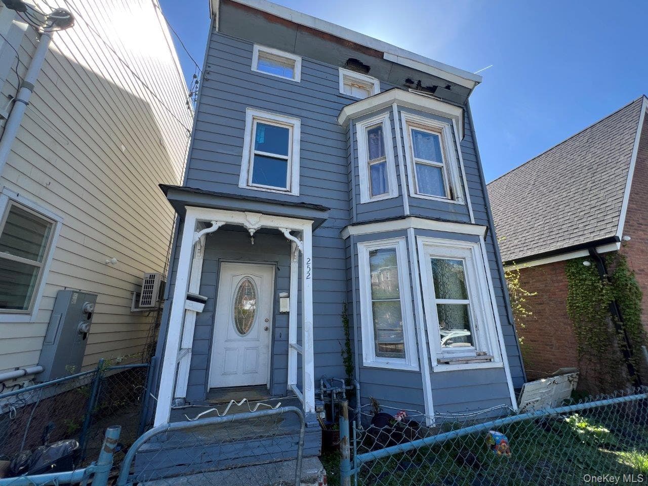 Front of Structure