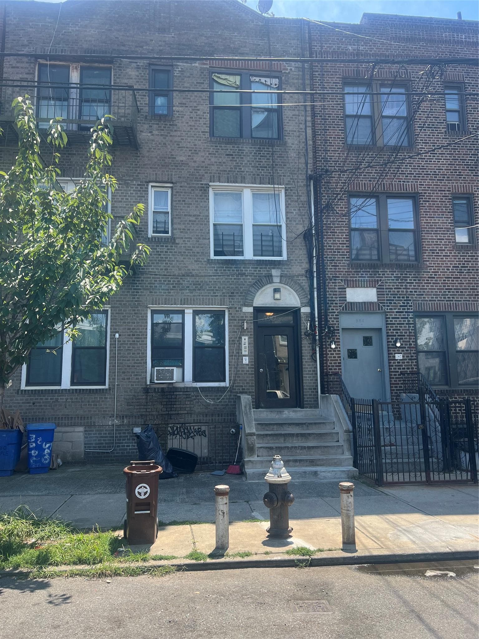 Front of Structure